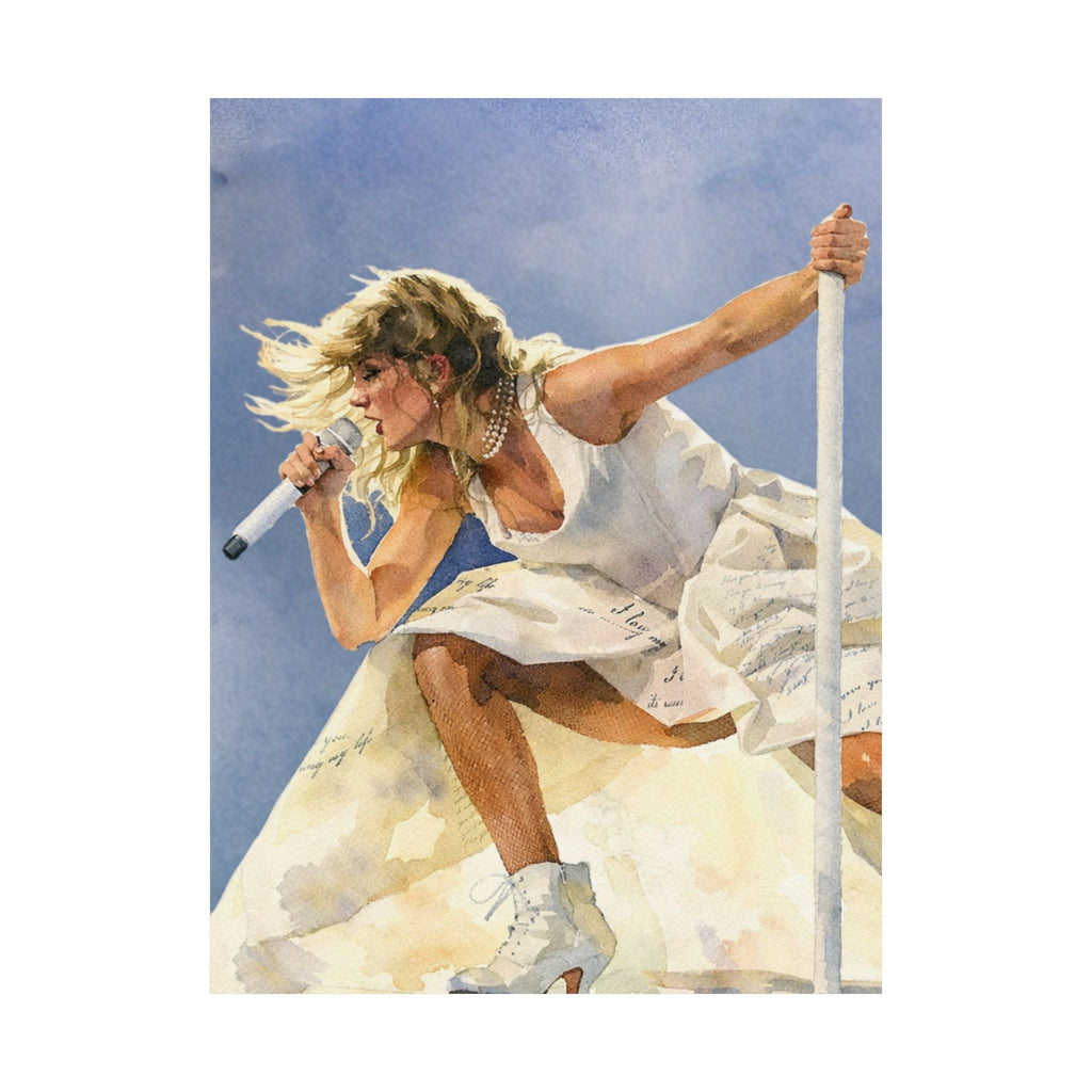 Music Lover Poet Art Print