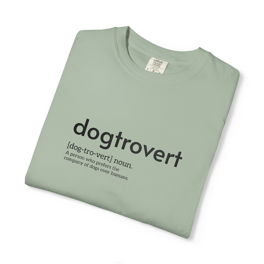 Dog-tro-vert Embroidered T-Shirt
