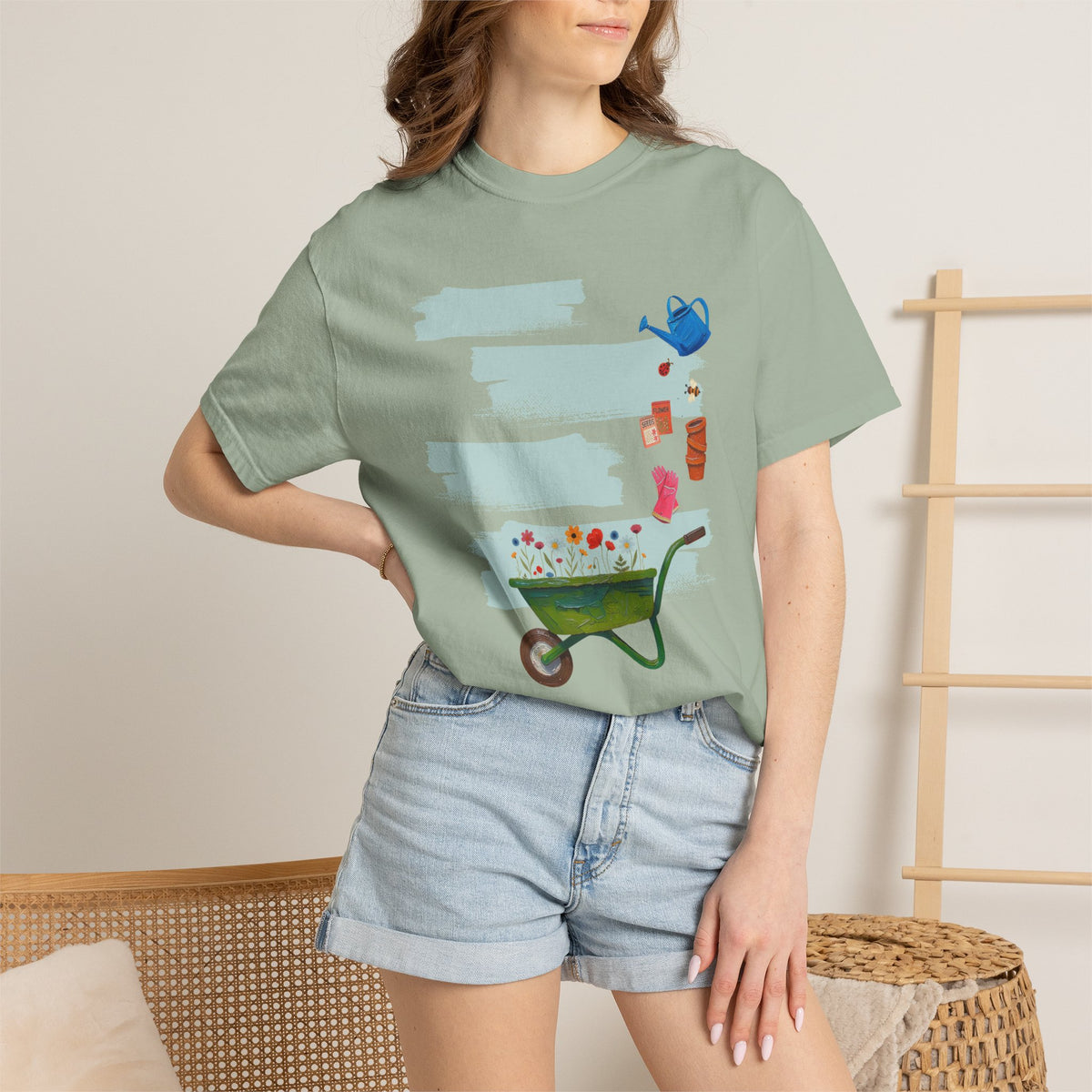 Floral Gardening Tee