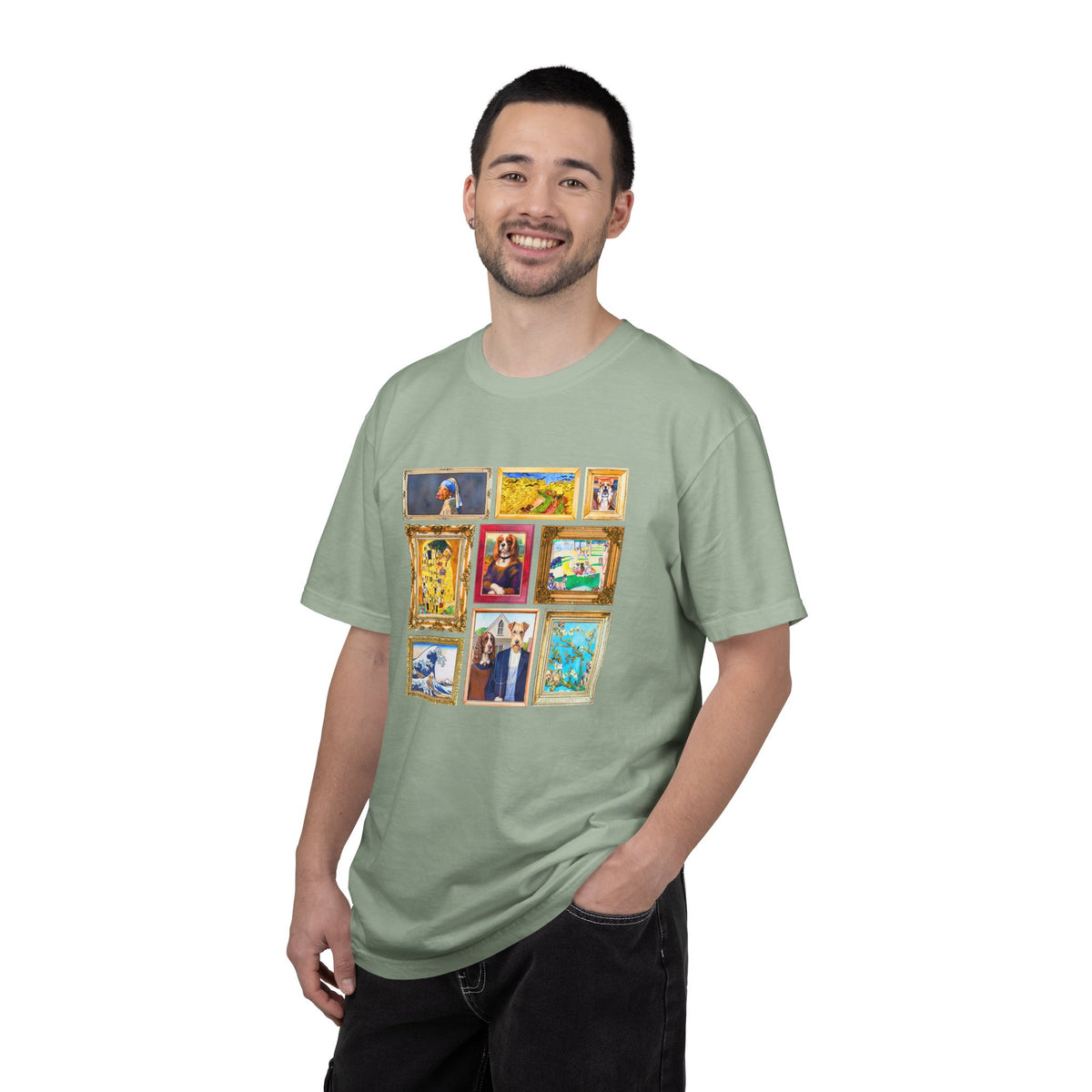Dog Art Gallery Tee