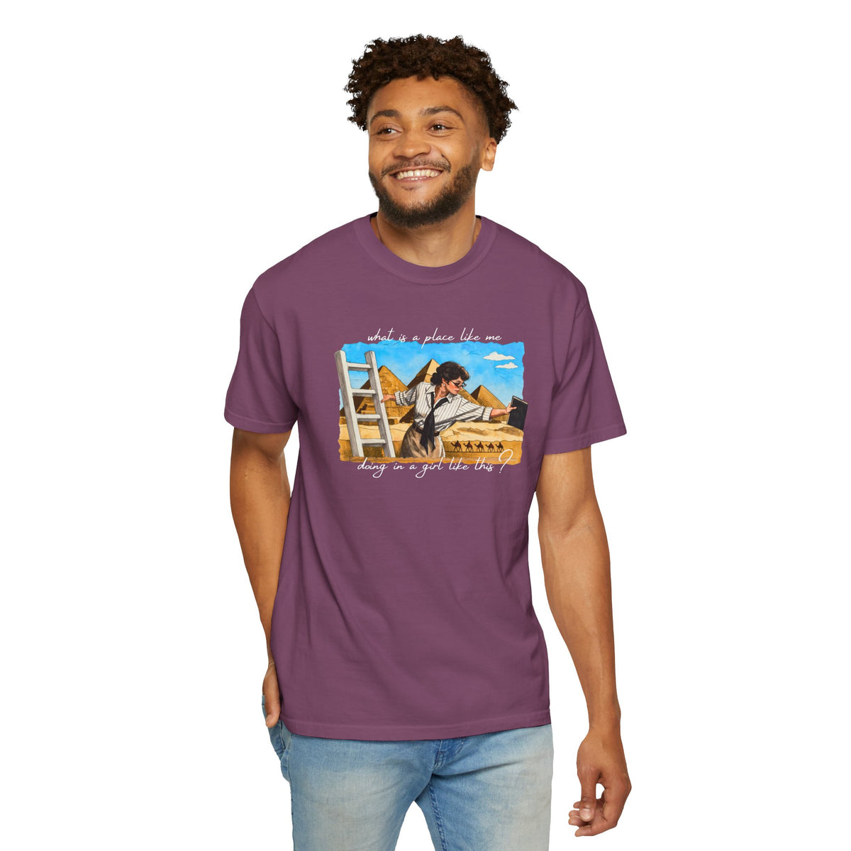 Evelyn Librarian Tee
