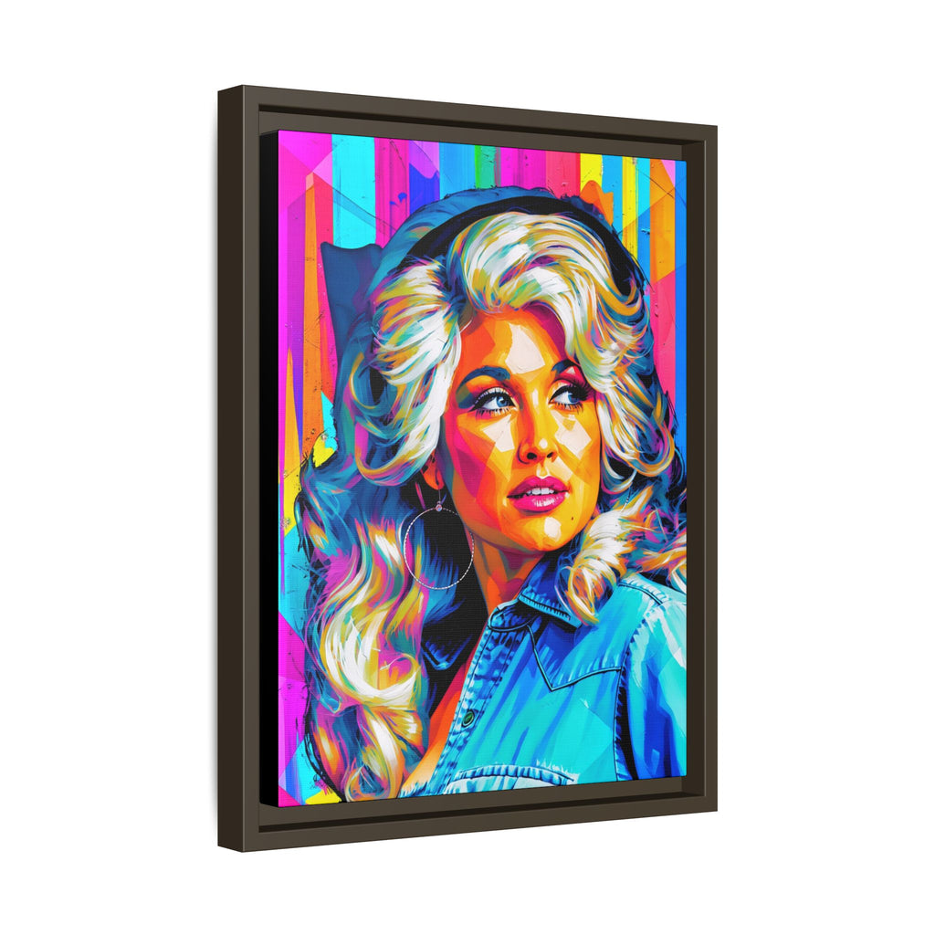 Queen of Country Framed Canvas