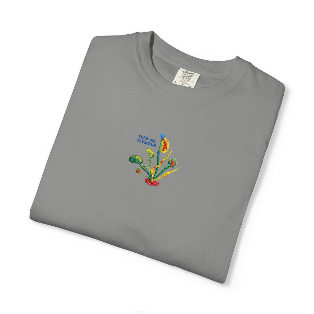 Feed Me Seymour Embroidered Tee