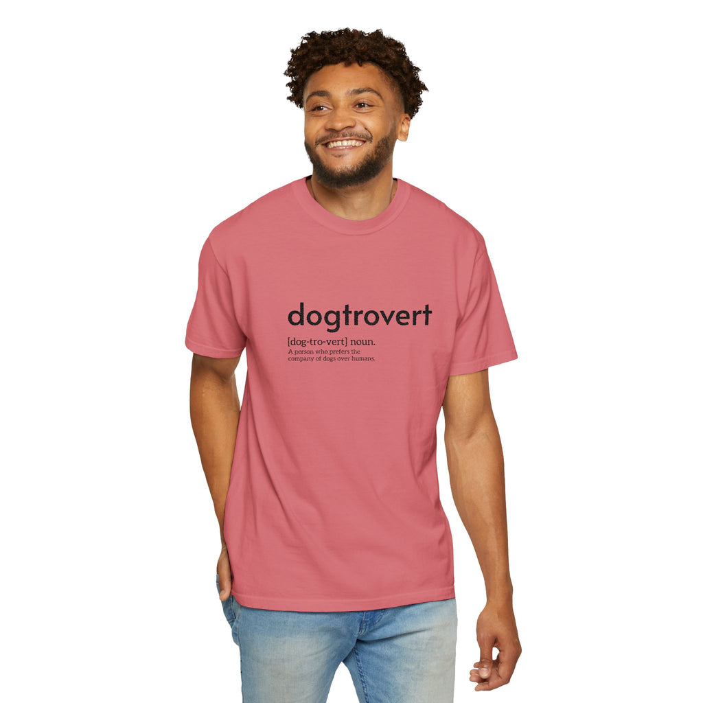 Dog-tro-vert Embroidered T-Shirt