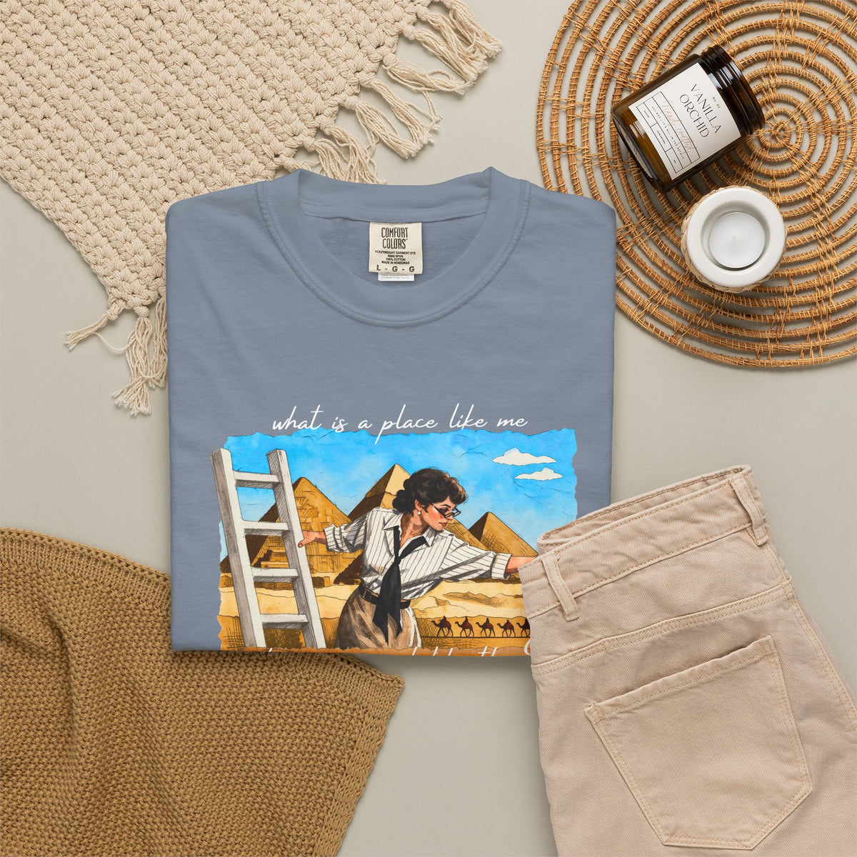 Evelyn Librarian Tee