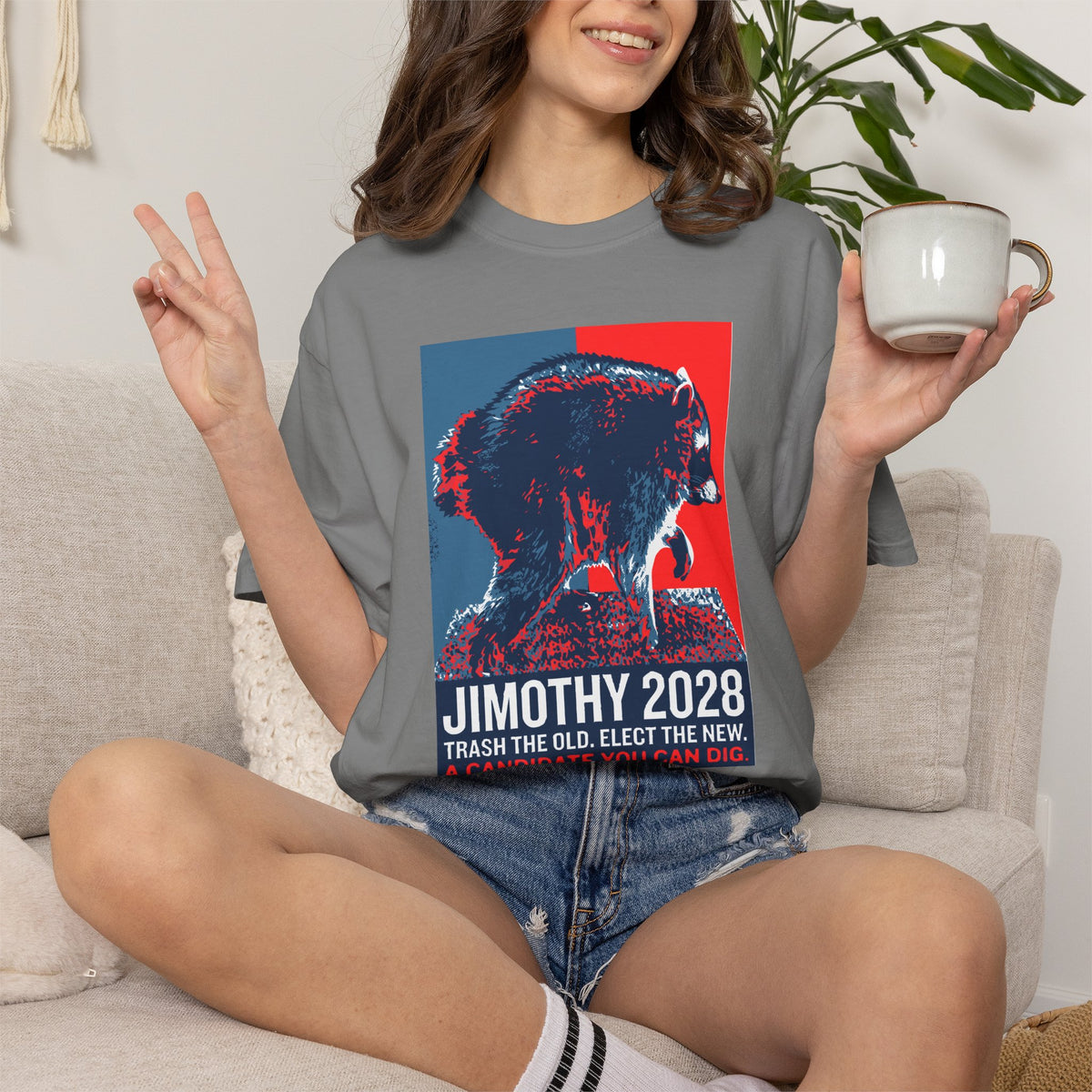 Jimothy 2028 Campaign Poster Tee