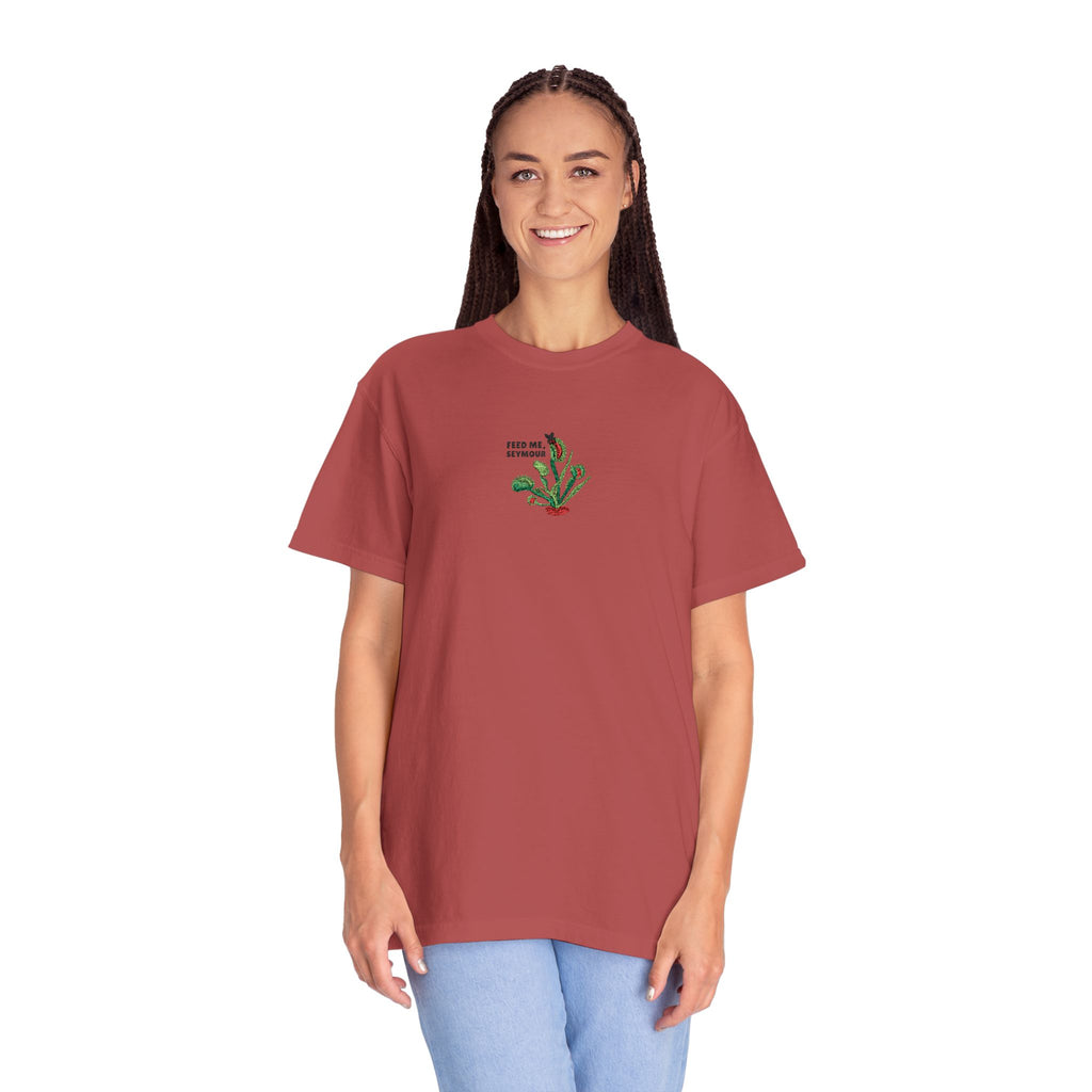 Embroidered Feed Me Seymour Tee