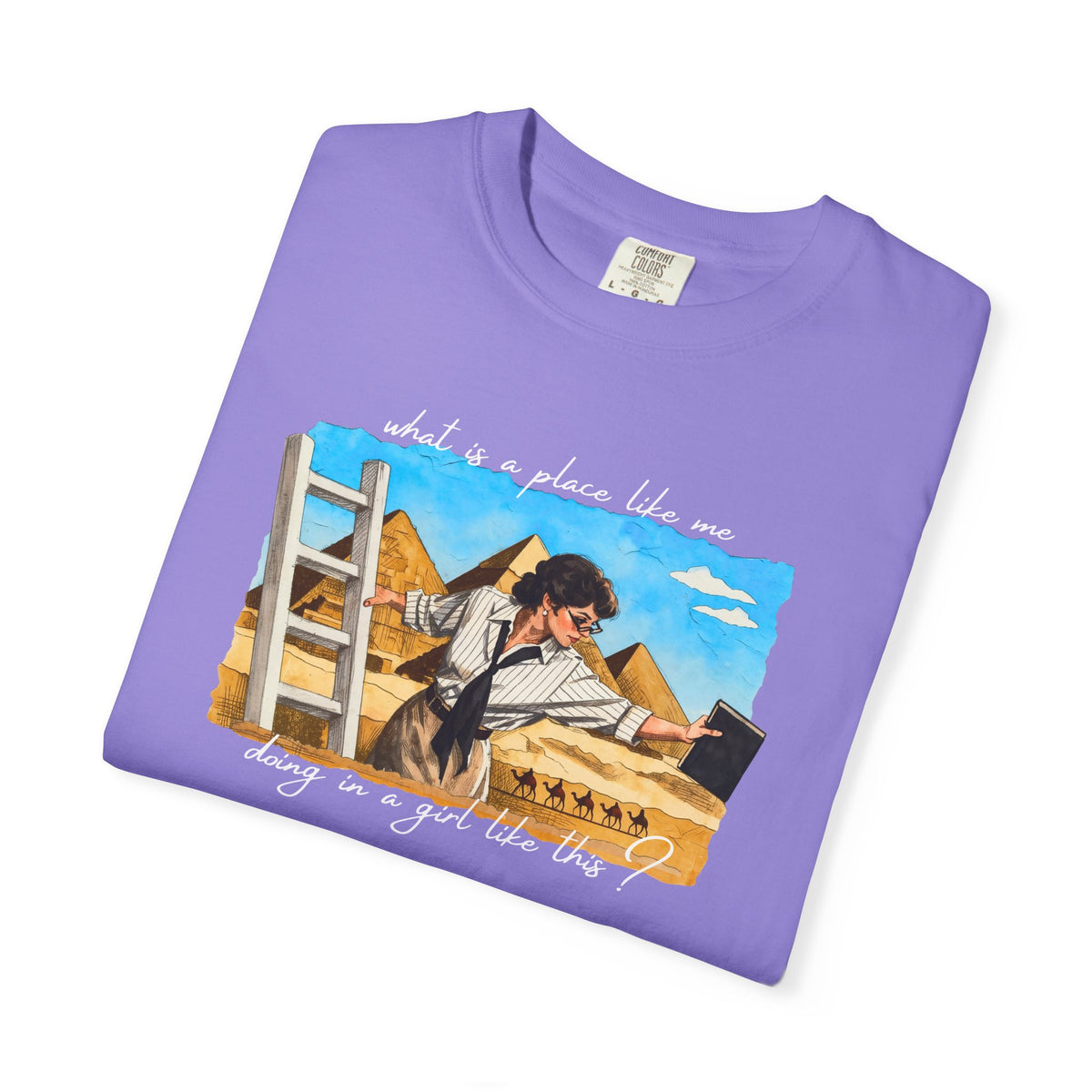 Evelyn Librarian Tee