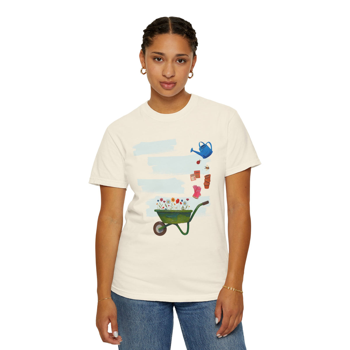 Floral Gardening Tee