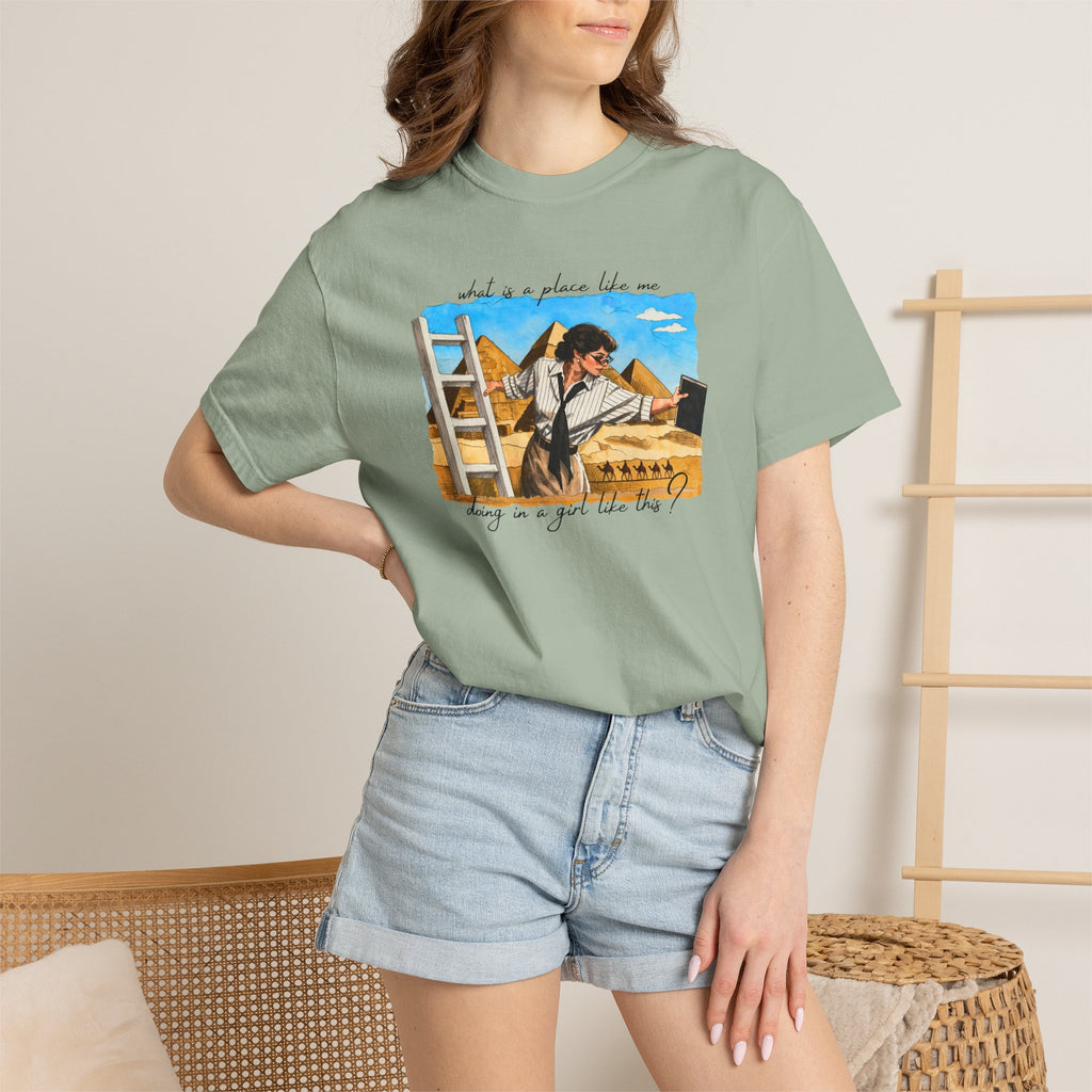 Evelyn Librarian Tee