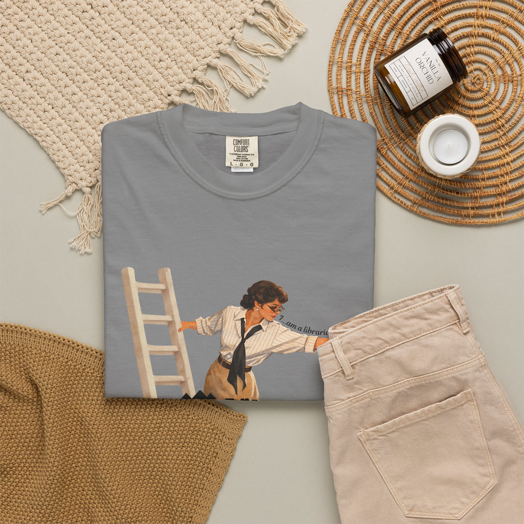 Evelyn Librarian Tee