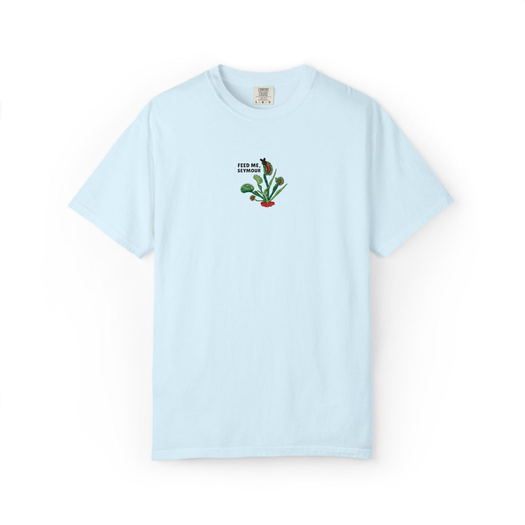 Embroidered Feed Me Seymour Tee
