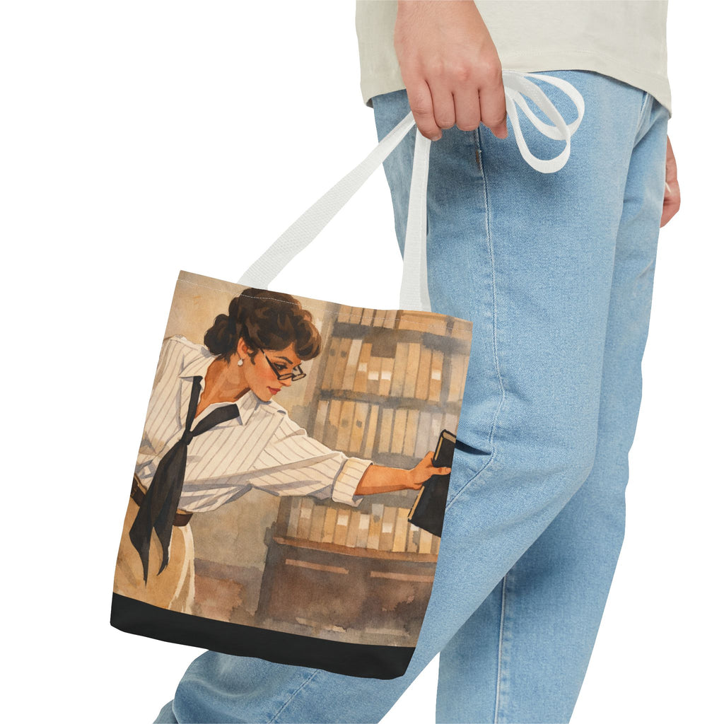 Evelyn Librarian Tote Bag