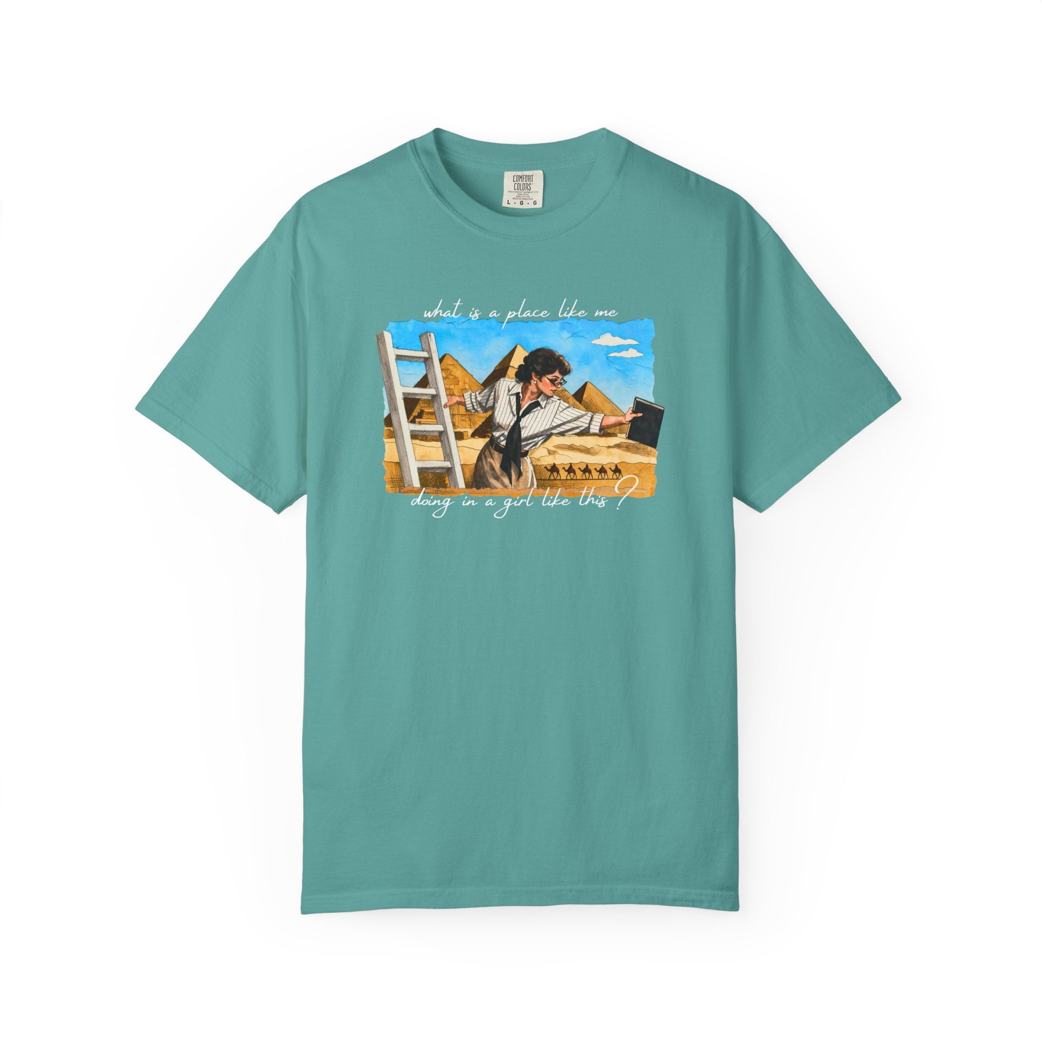 Evelyn Librarian Tee