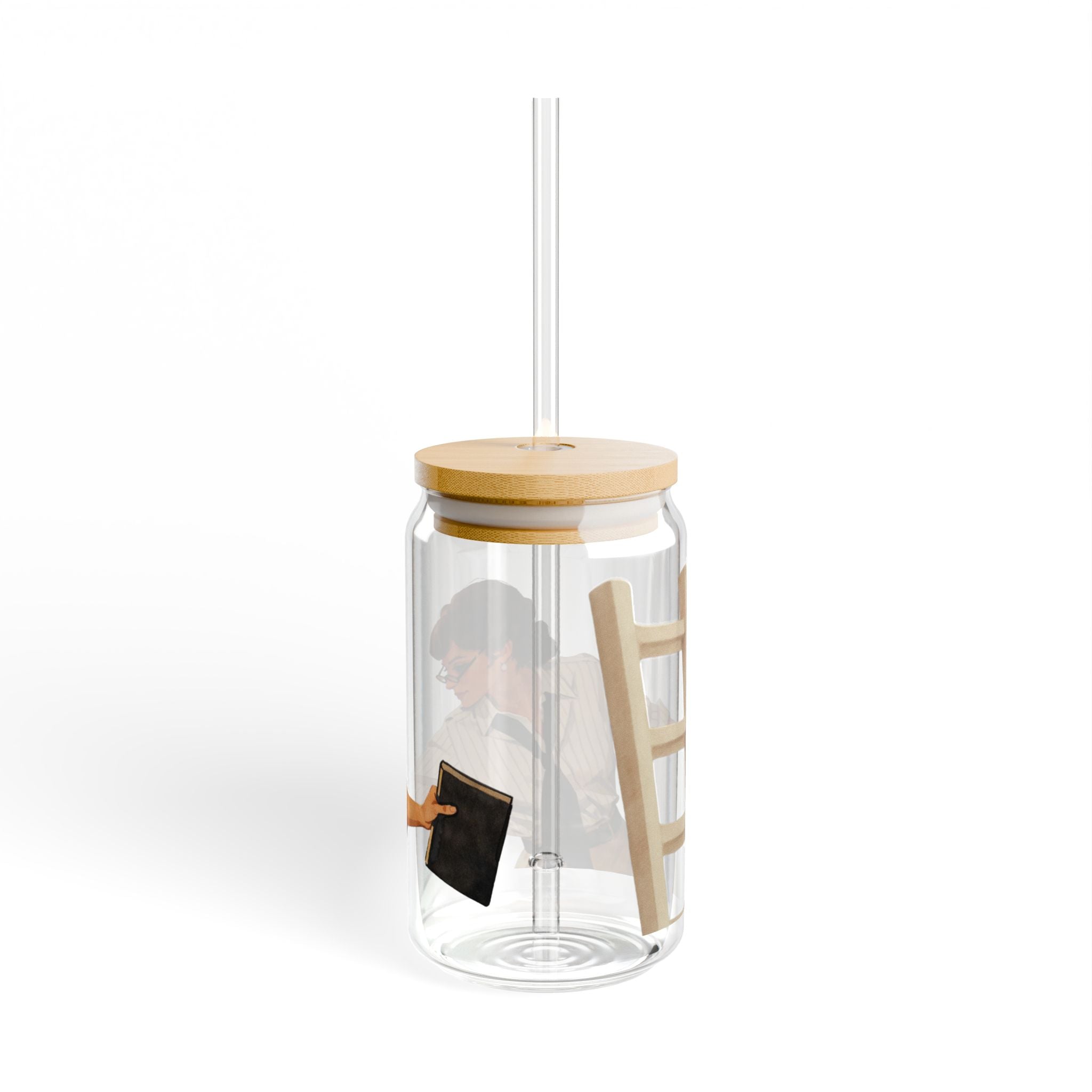 Evelyn Librarian Sipper Glass