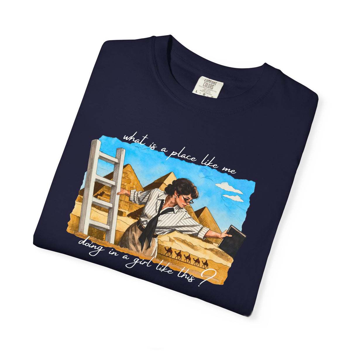 Evelyn Librarian Tee