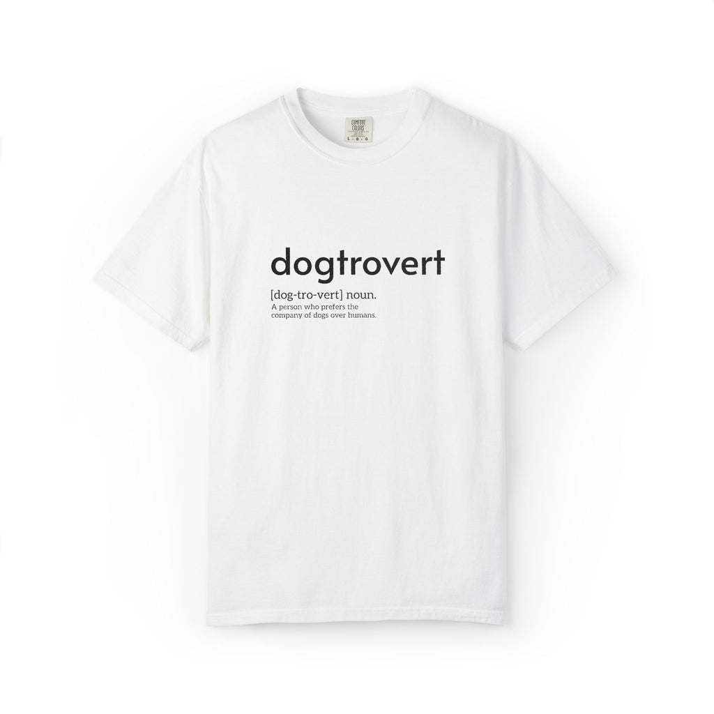 Dog-tro-vert Embroidered T-Shirt