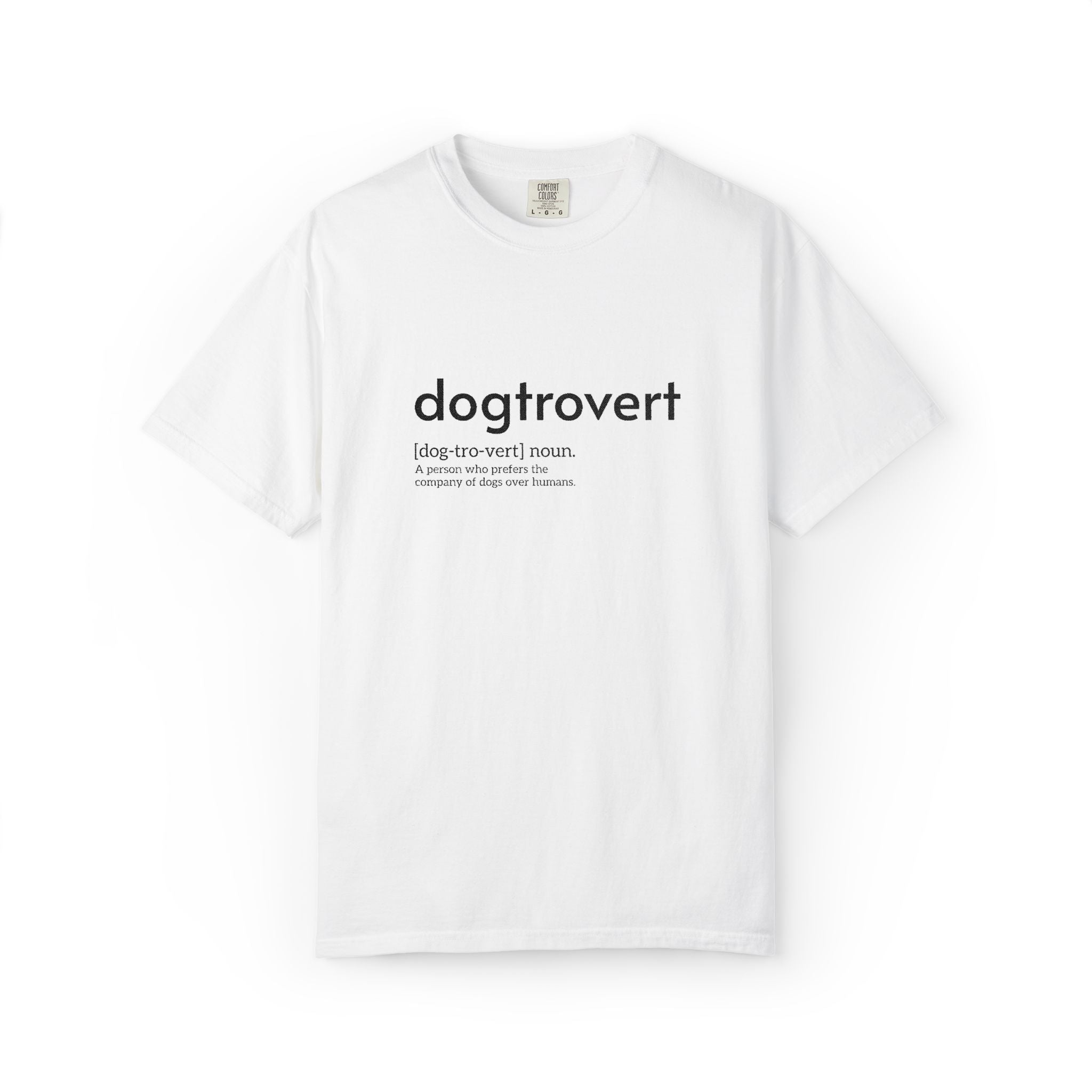 Dog-tro-vert Embroidered T-Shirt
