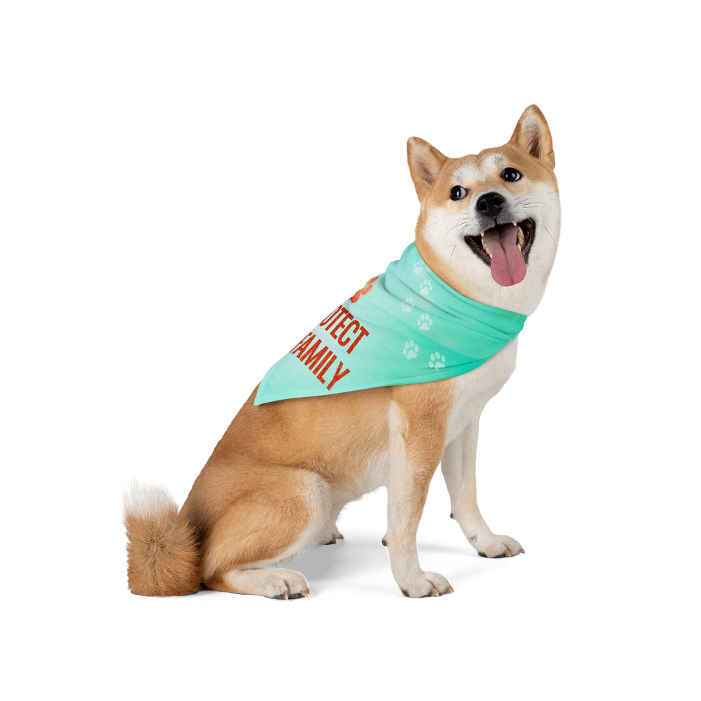 I Protect The Family Pet Bandana