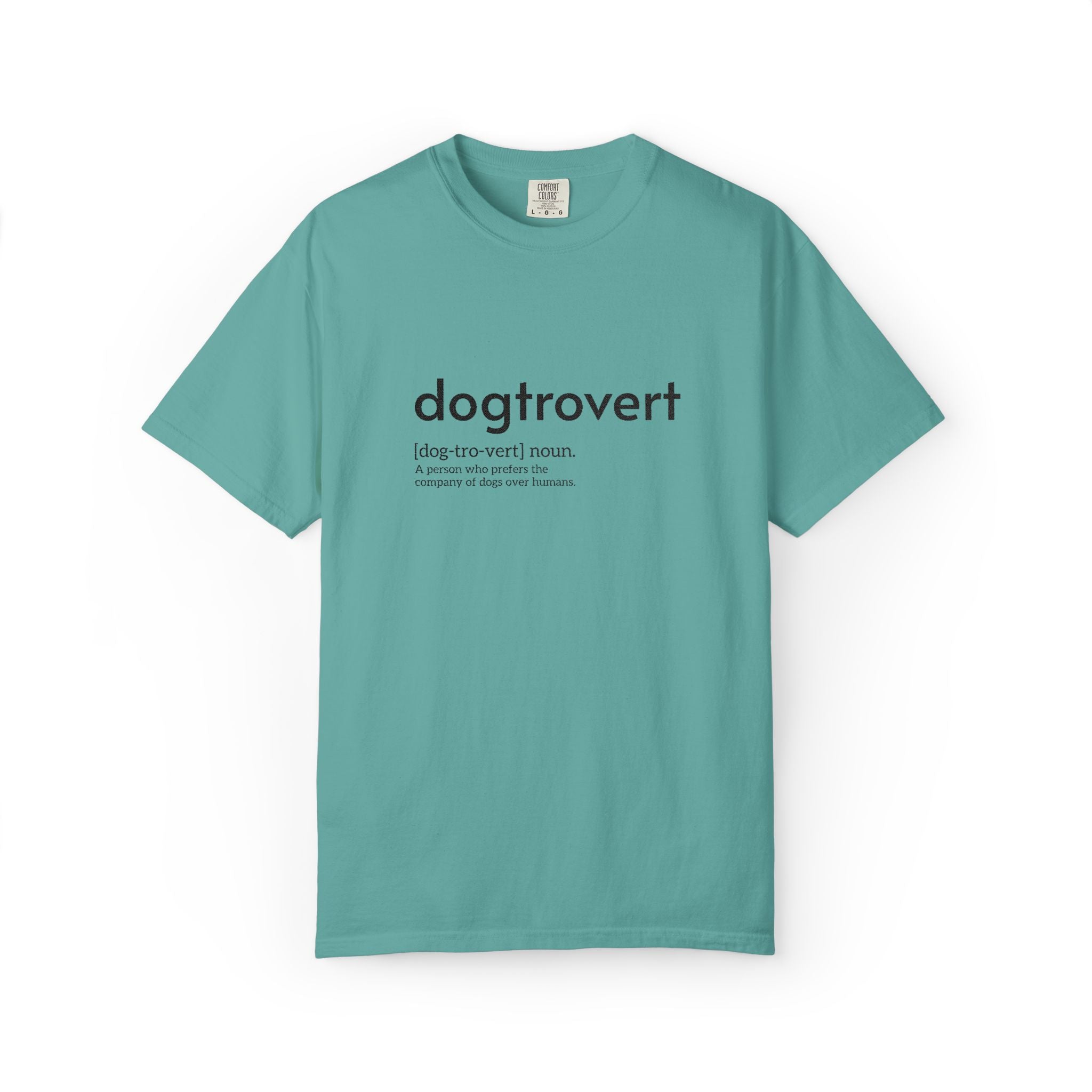 Dog-tro-vert Embroidered T-Shirt