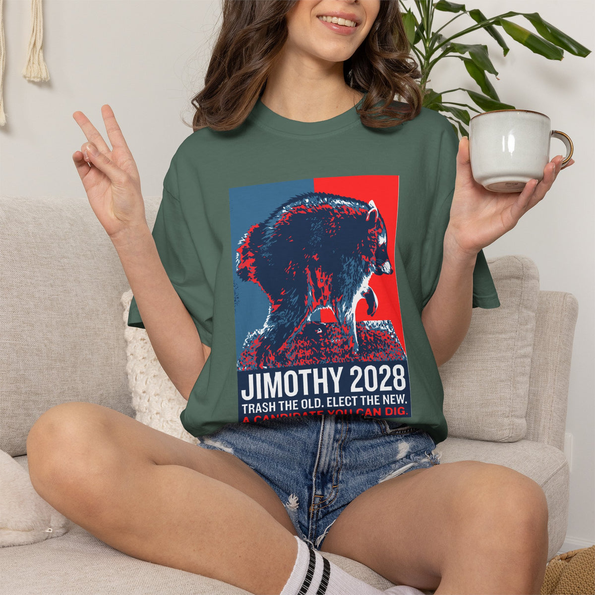 Jimothy 2028 Campaign Poster Tee
