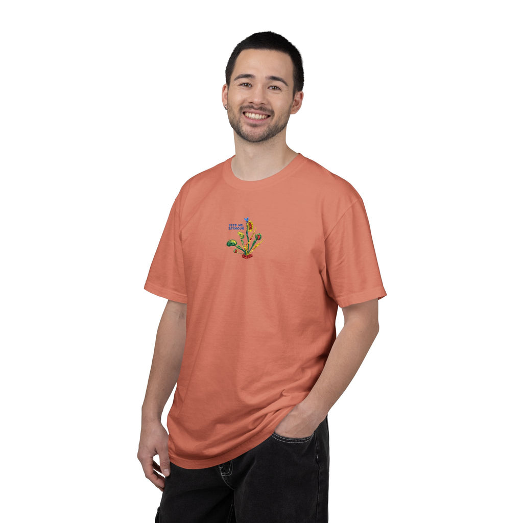Feed Me Seymour Embroidered Tee