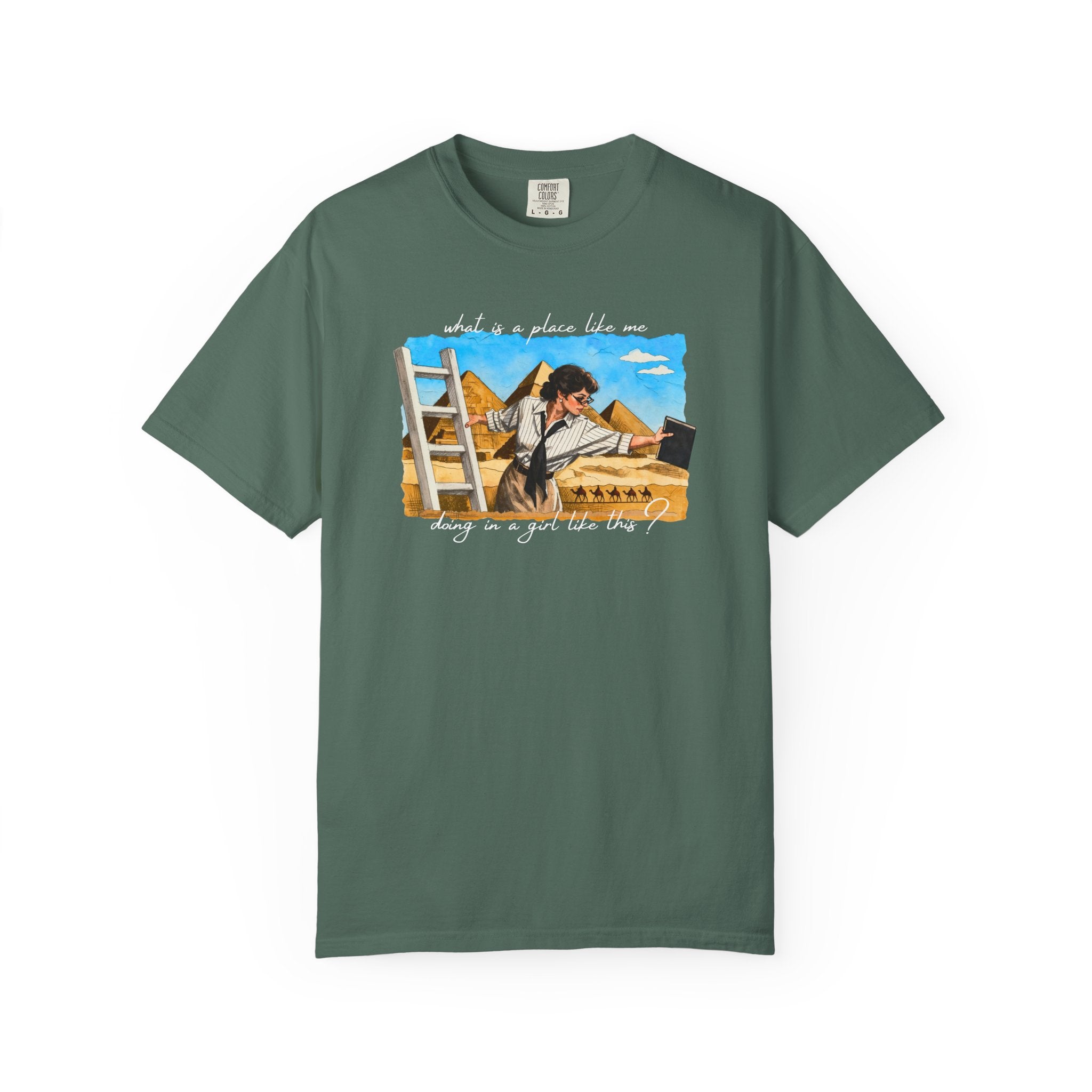Evelyn Librarian Tee