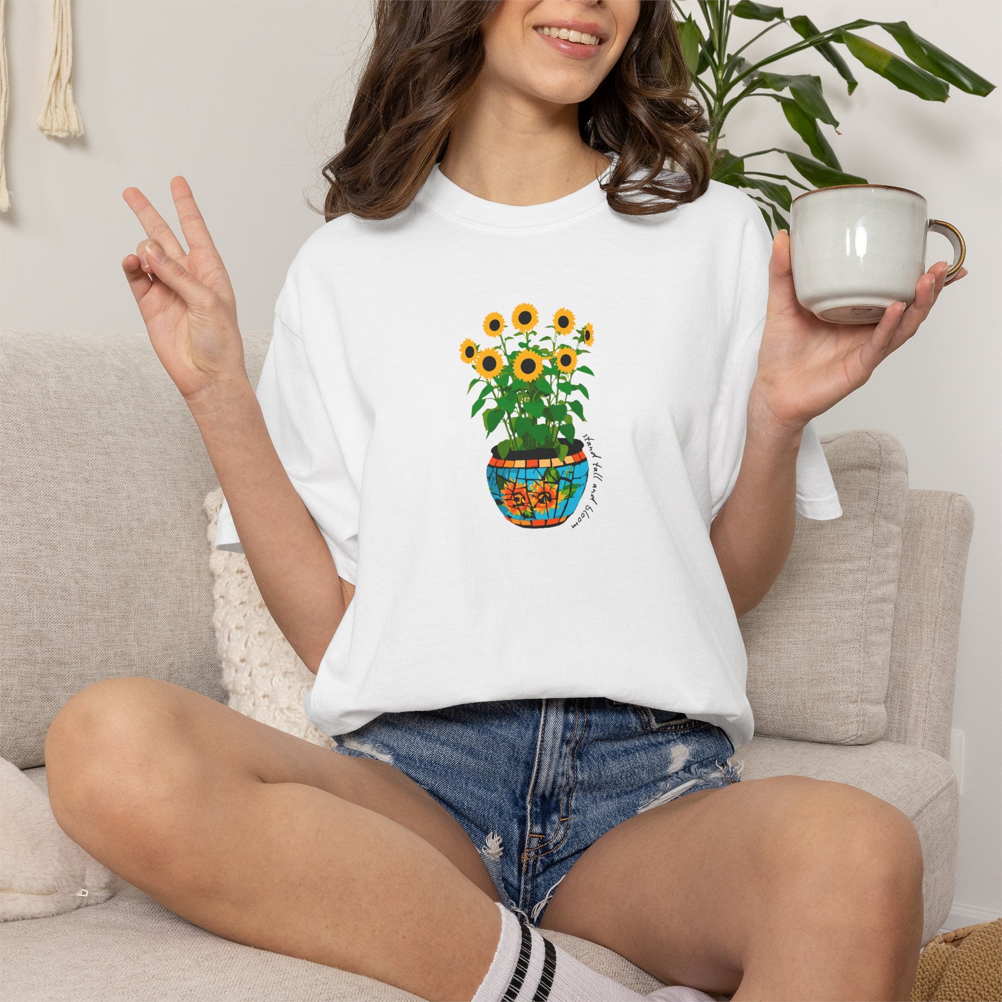 Sunflower Blooming Tee