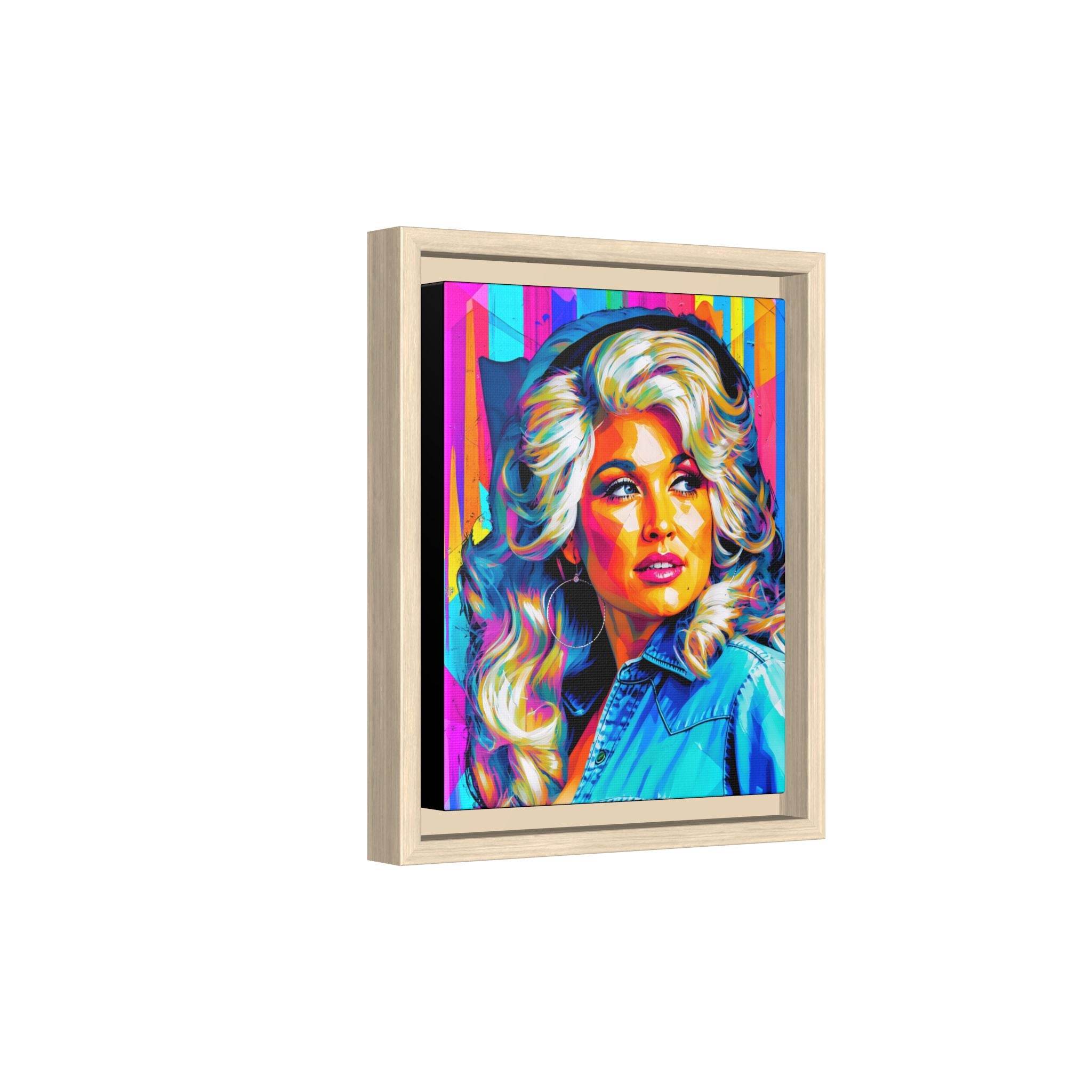 Queen of Country Framed Canvas