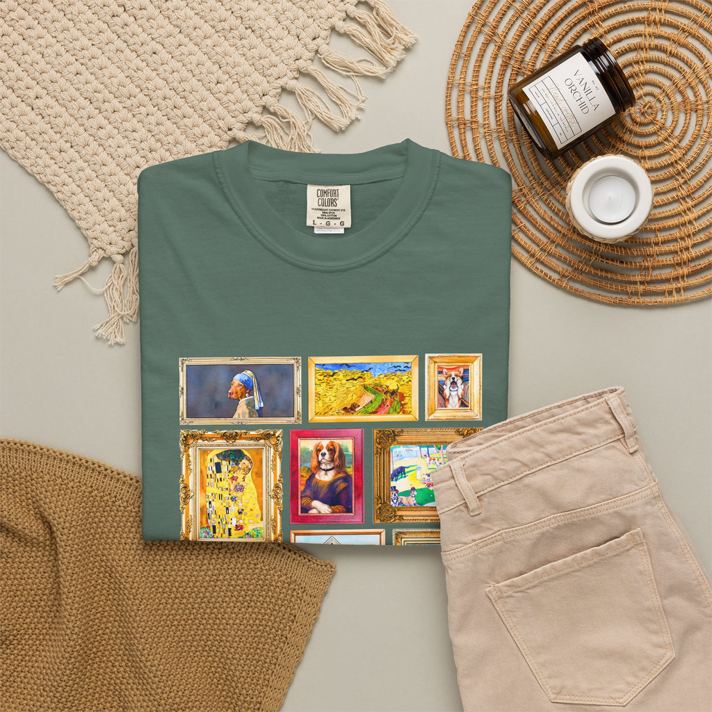 Dog Art Gallery Tee