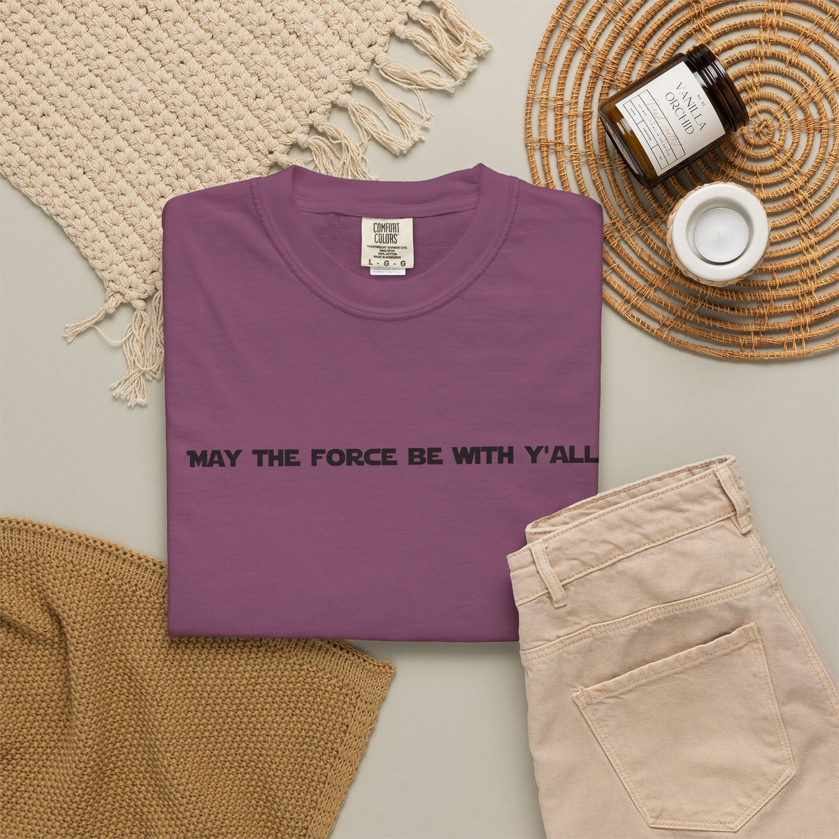 May the Force Be With Y'all Tee