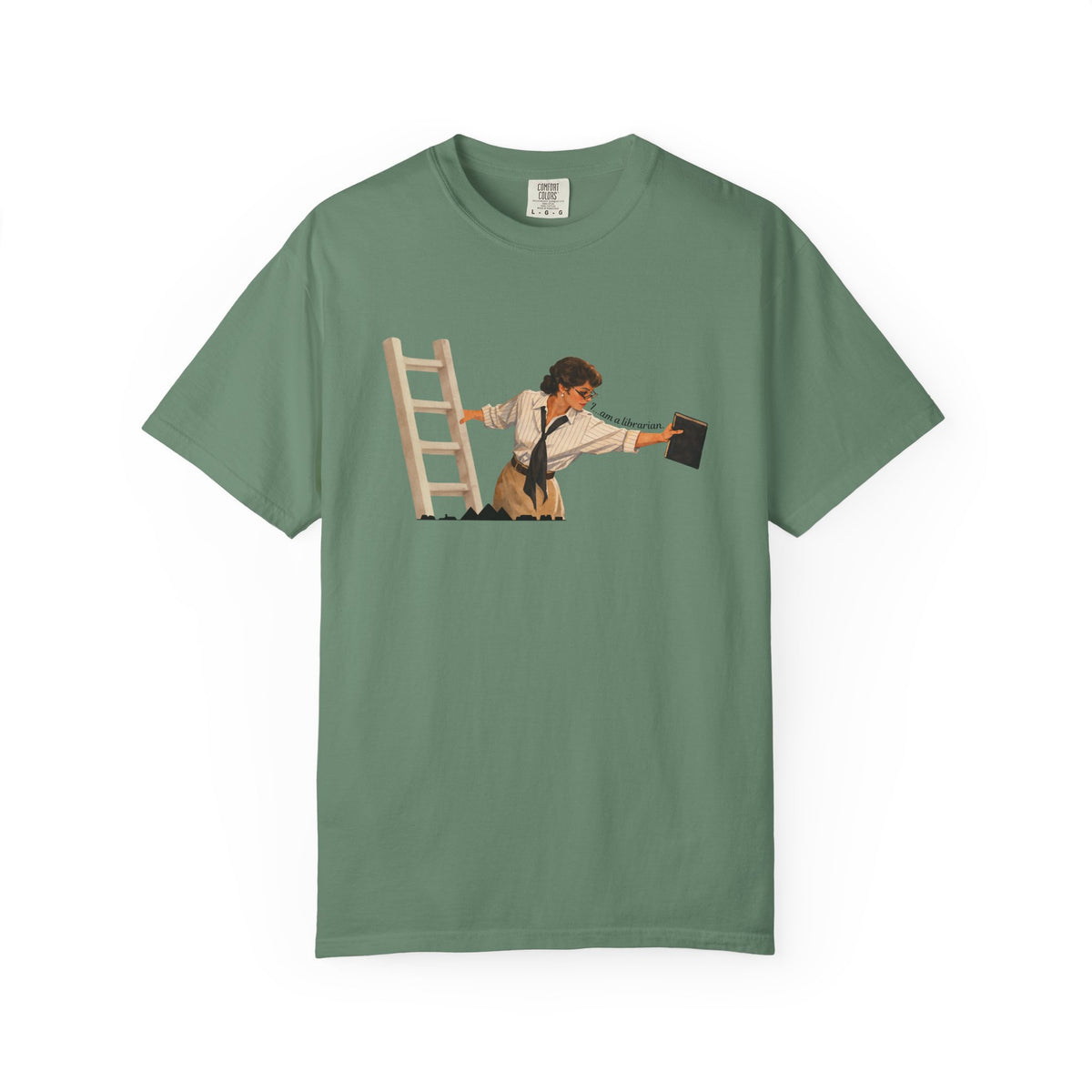 Evelyn Librarian Tee