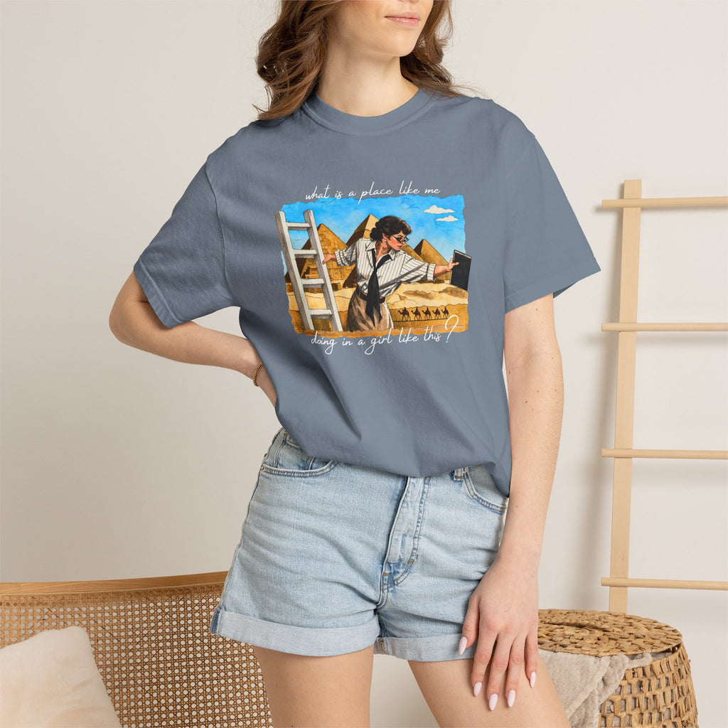 Evelyn Librarian Tee