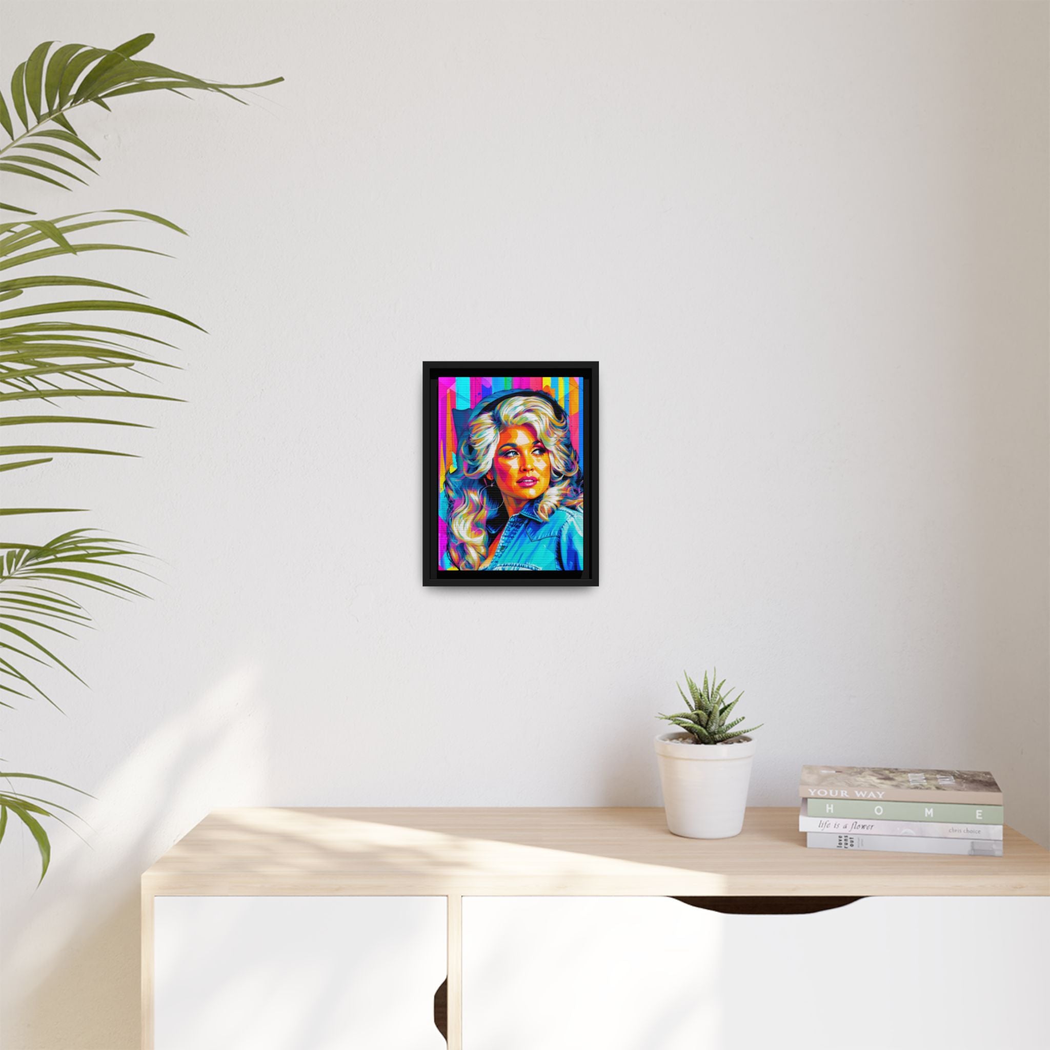 Queen of Country Framed Canvas