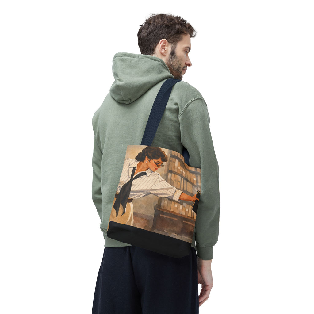 Evelyn Librarian Tote Bag