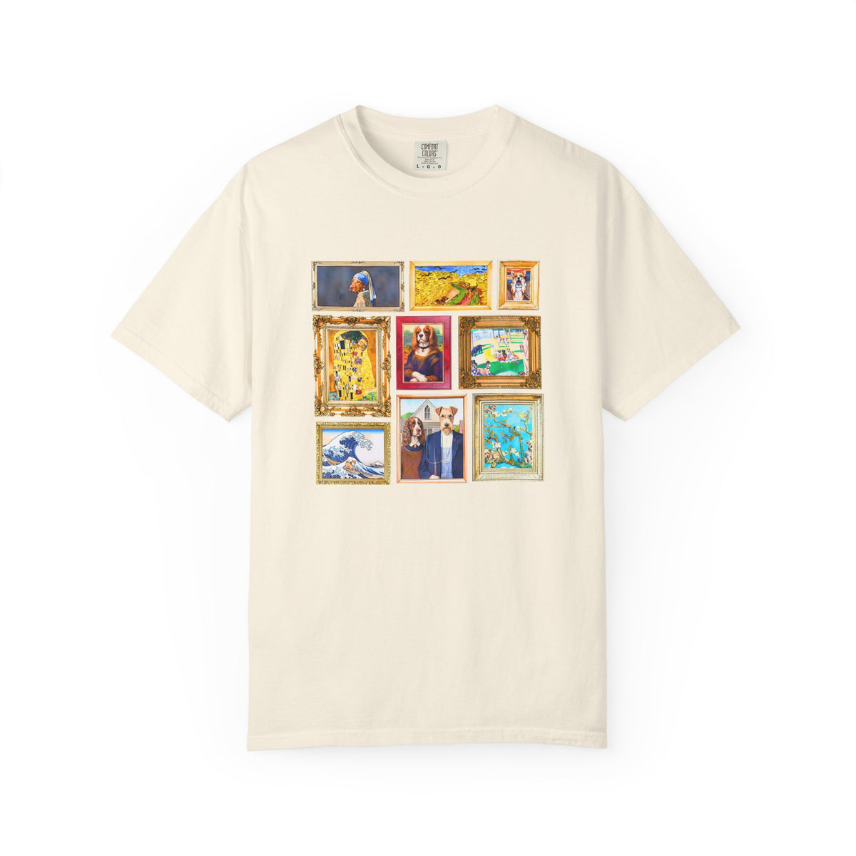 Dog Art Gallery Tee