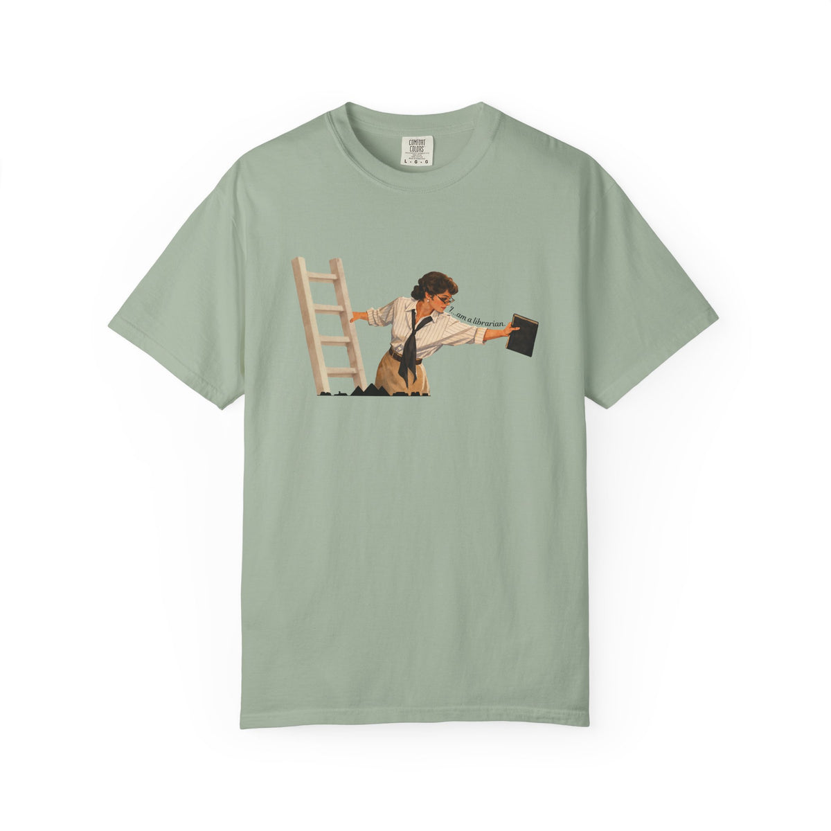 Evelyn Librarian Tee