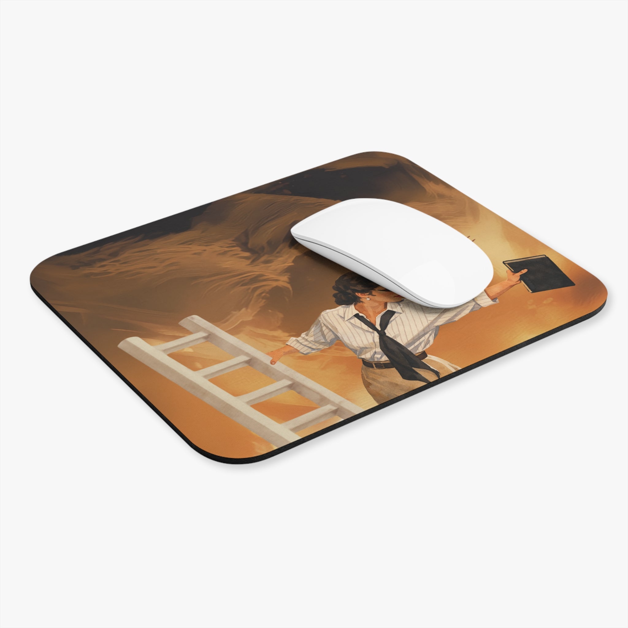 Evelyn Librarian Mouse Pad