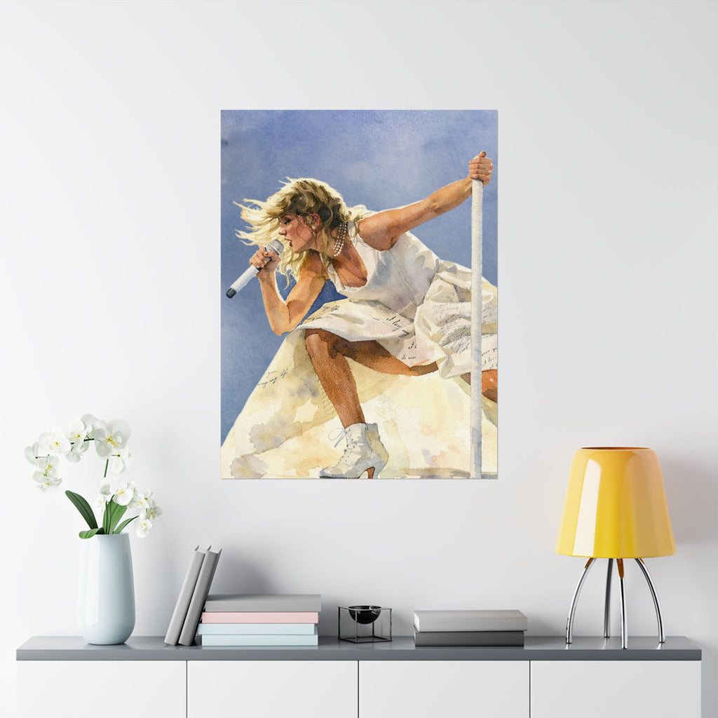 Music Lover Poet Art Print
