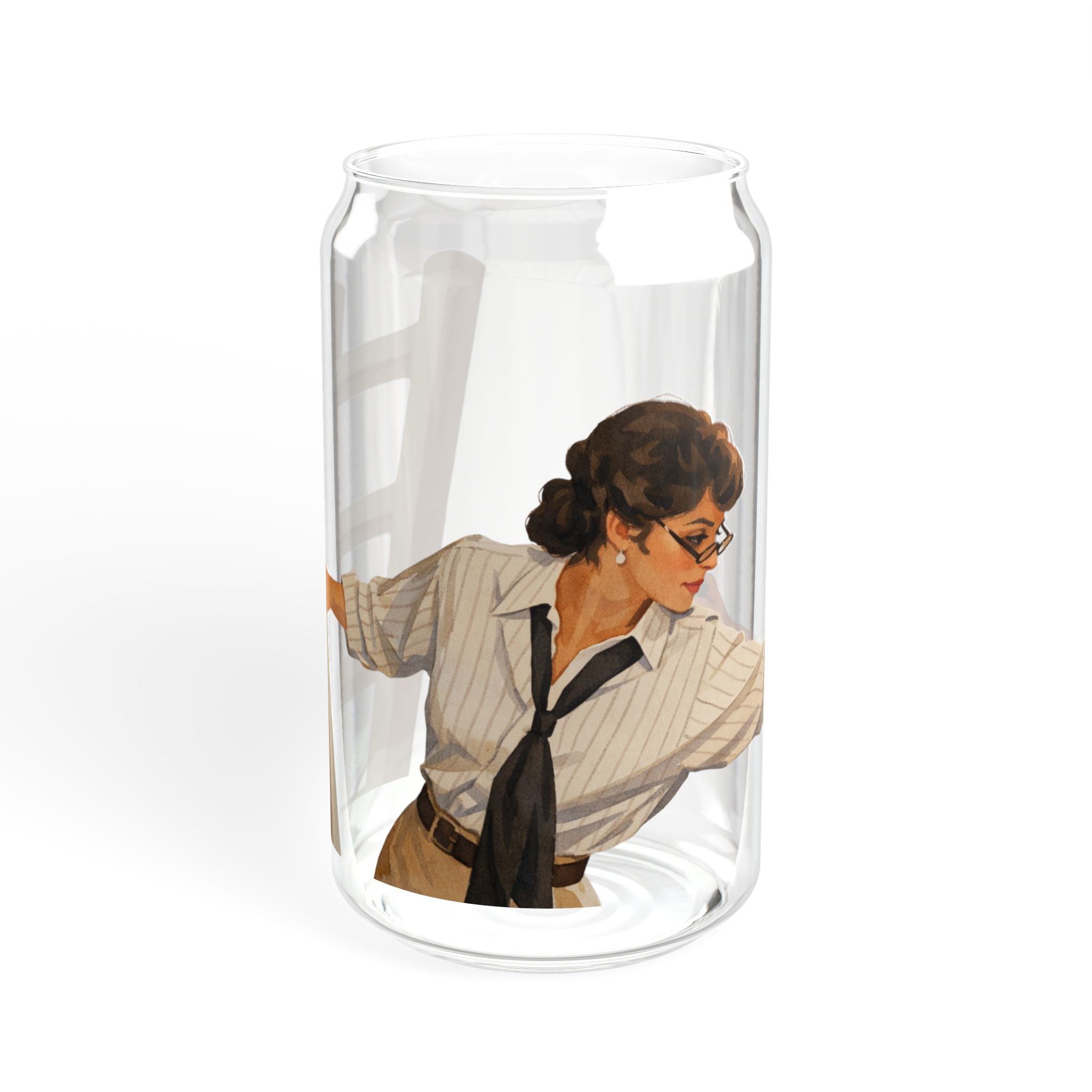 Evelyn Librarian Sipper Glass