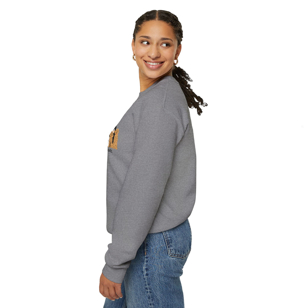 Embroidered Send Doods Crewneck Sweatshirt