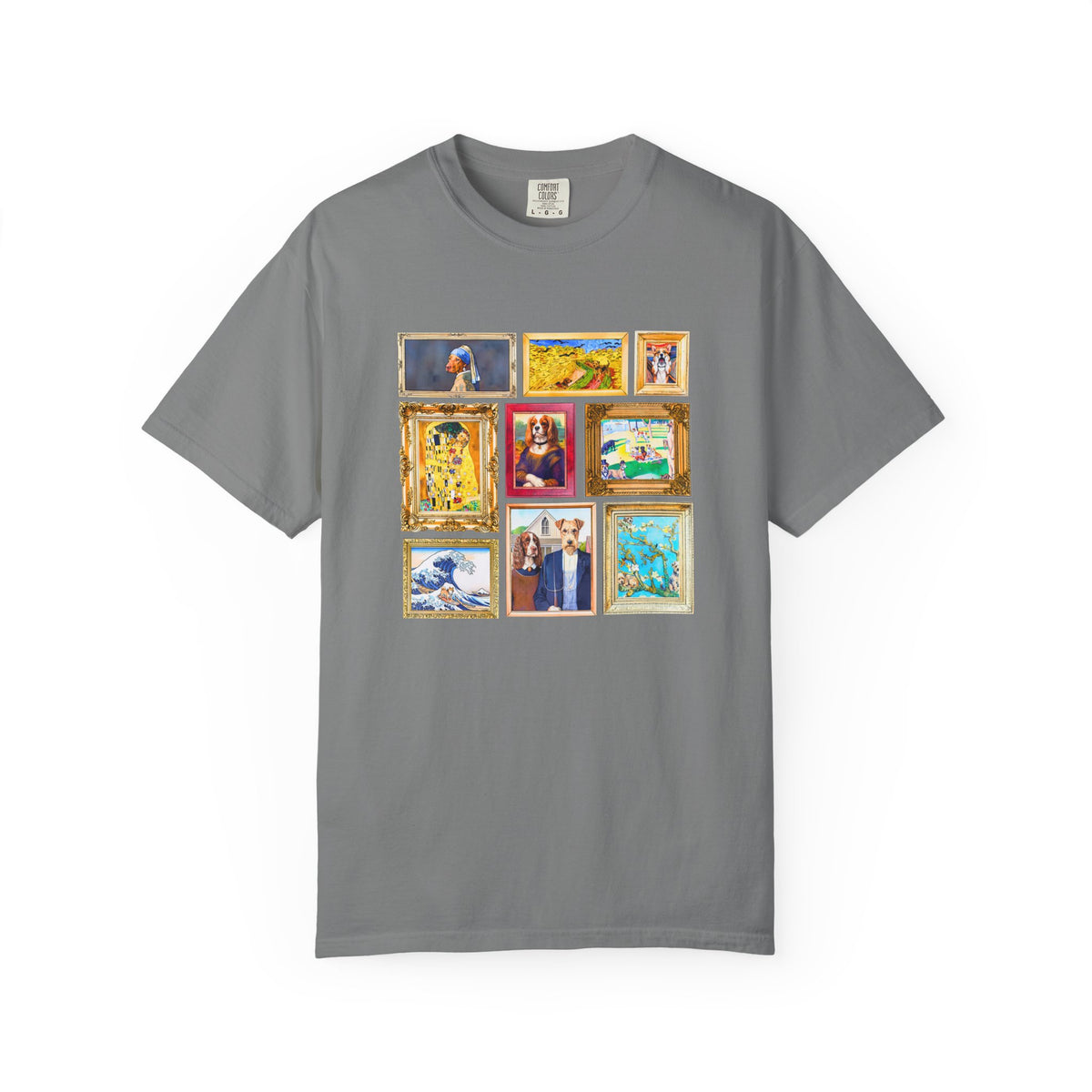 Dog Art Gallery Tee
