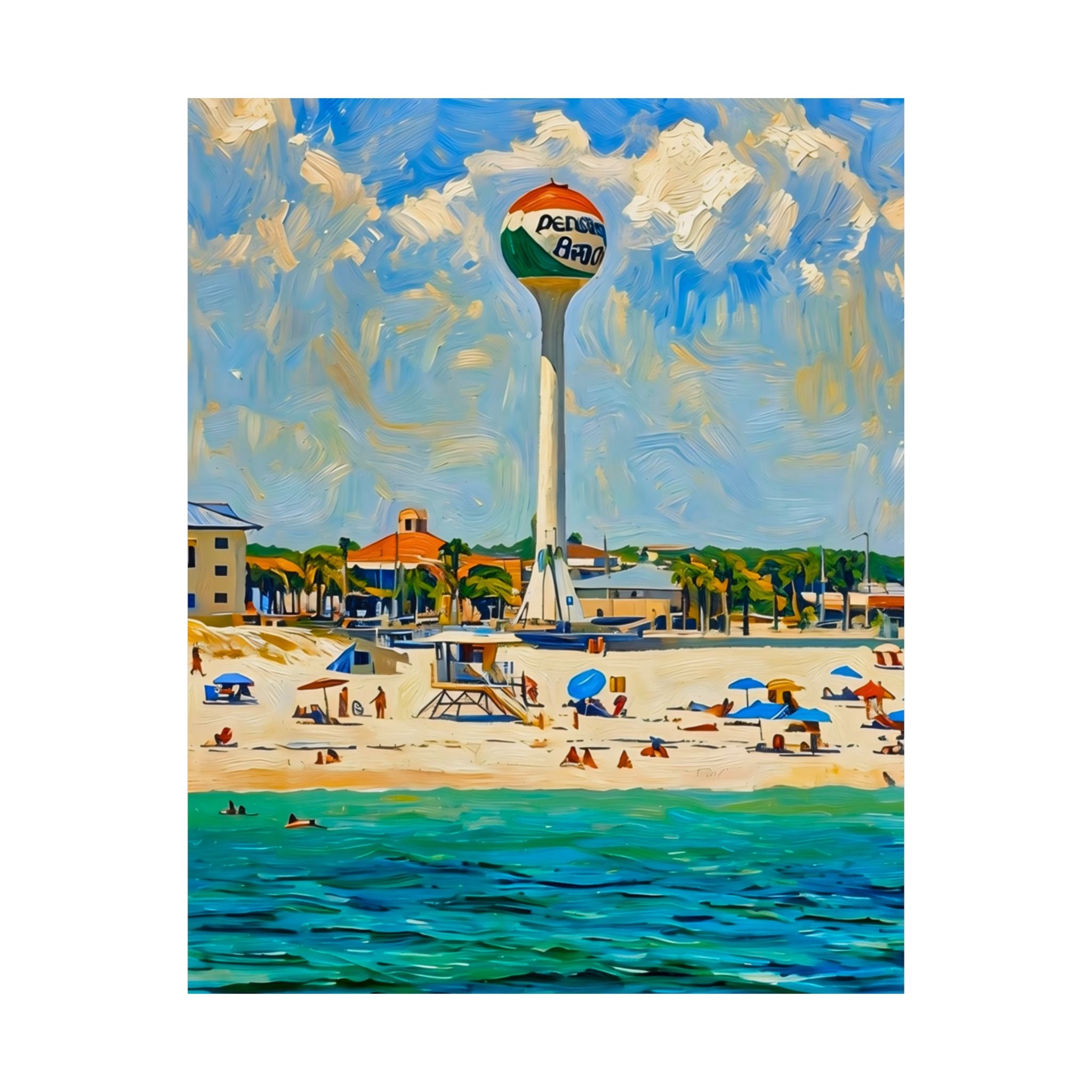 Pensacola Beach Poster