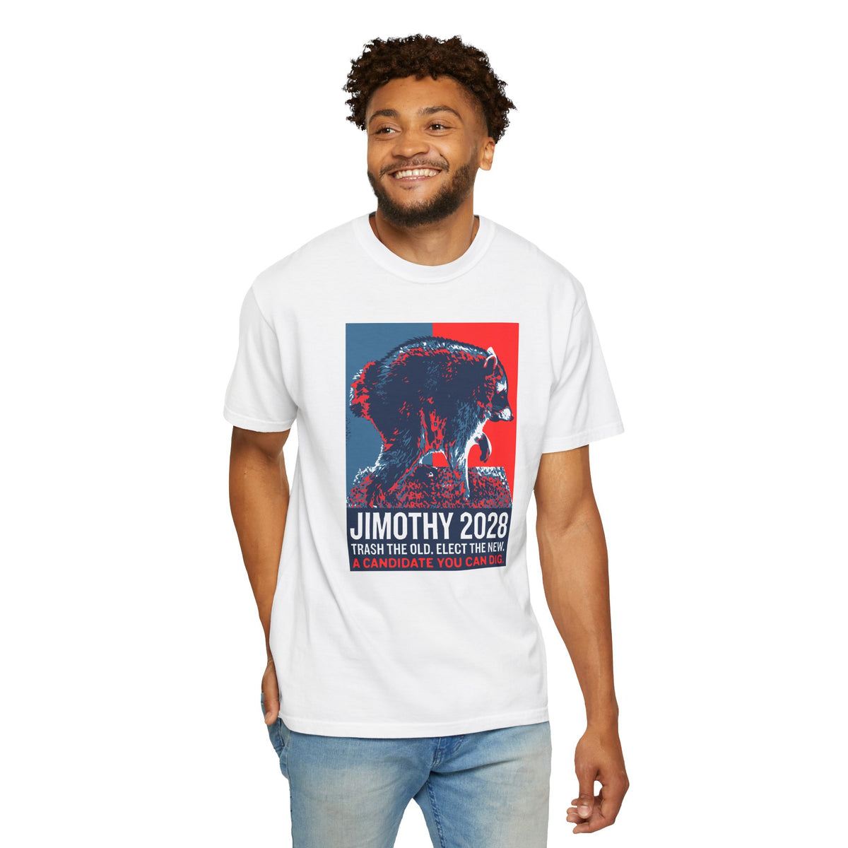 Jimothy 2028 Campaign Poster Tee