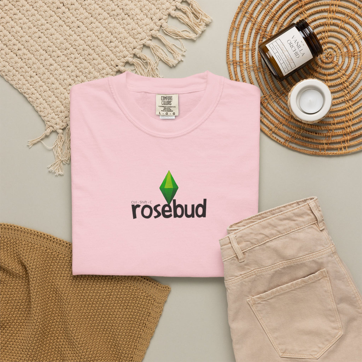 Rosebud Gamer Tee
