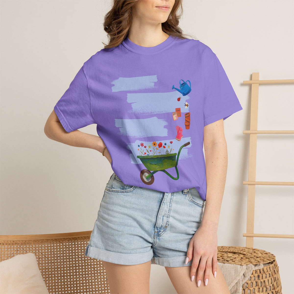 Floral Gardening Tee