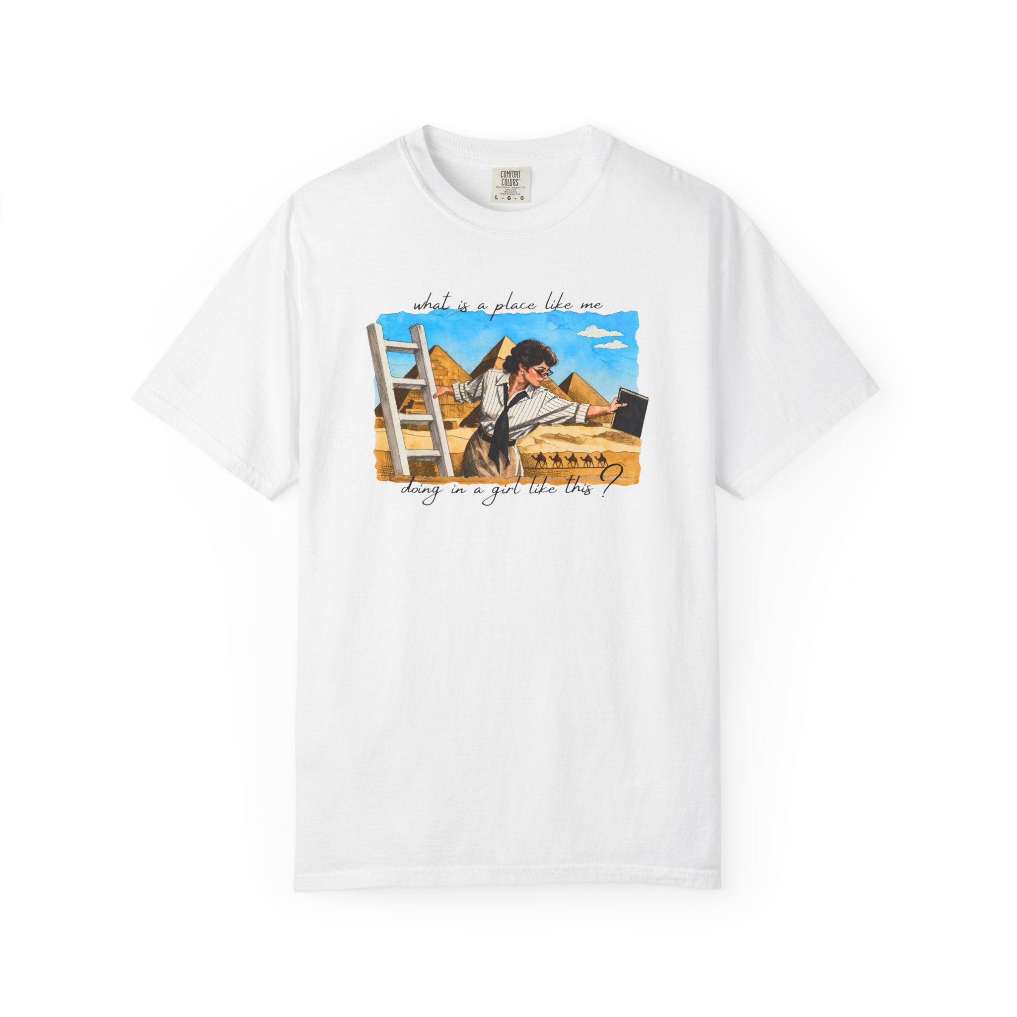 Evelyn Librarian Tee