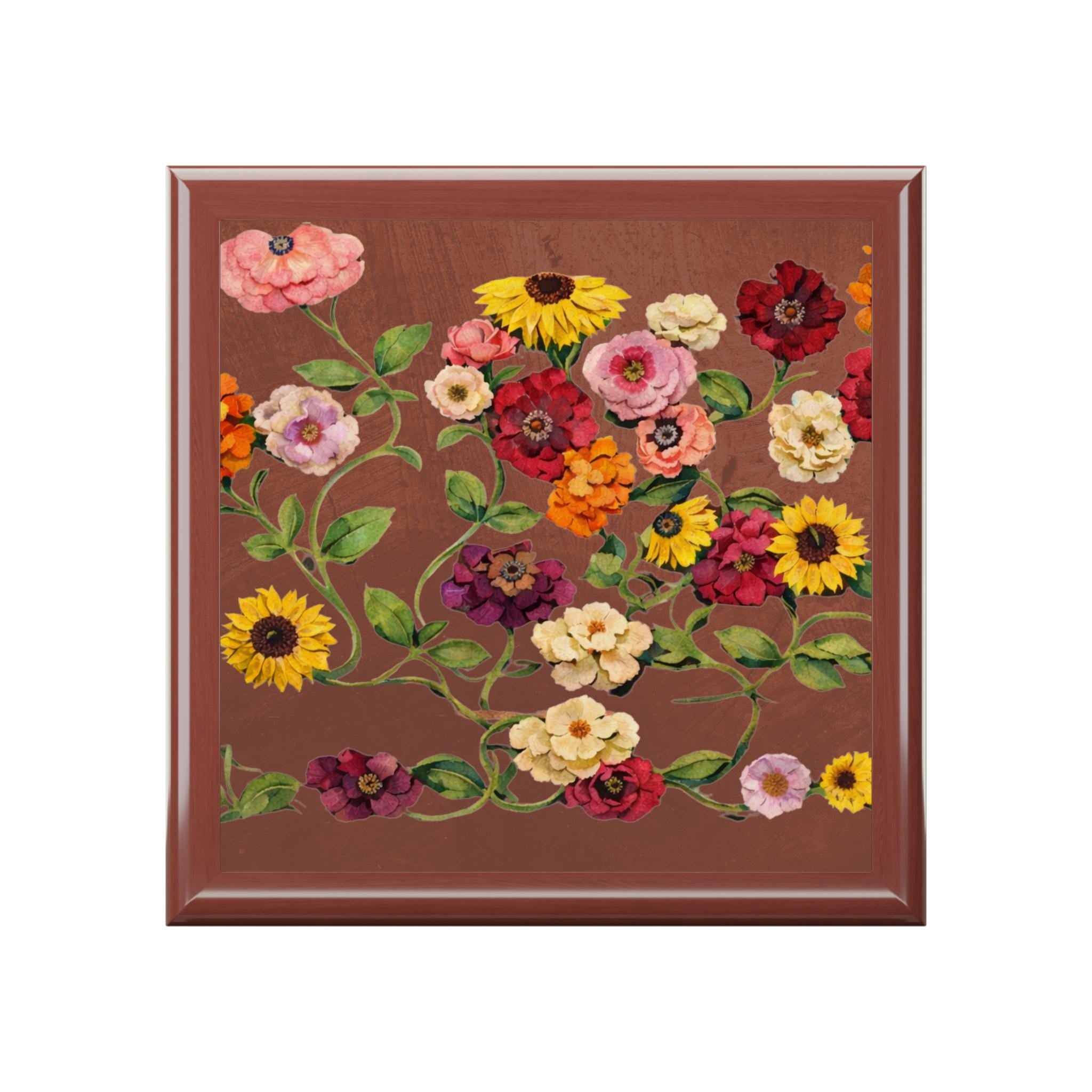 TS Lover Era Floral Ceramic Jewelry Box