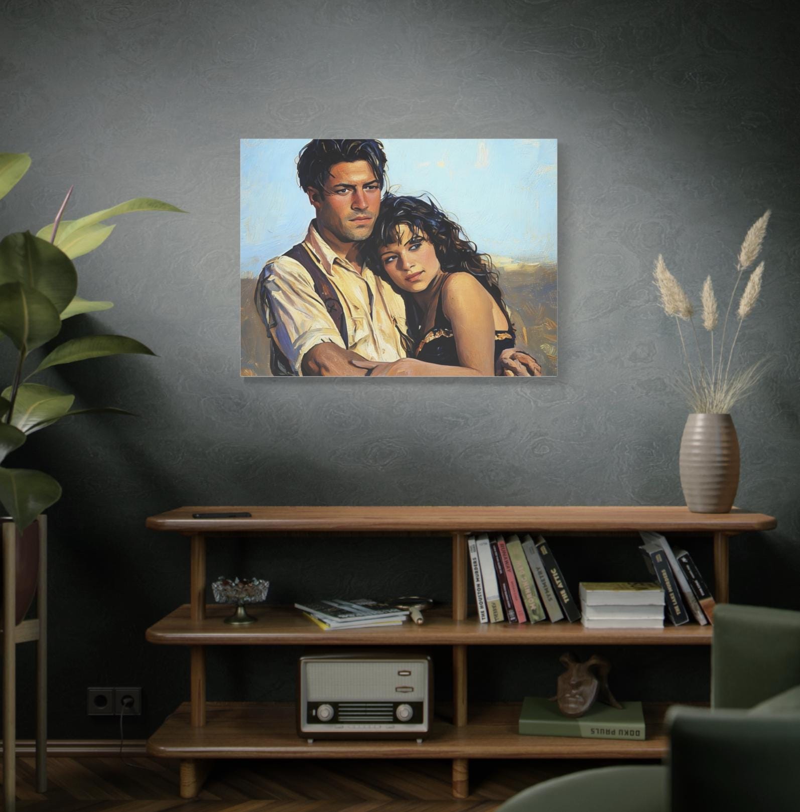 The Mummy 1999: Rick & Evelyn Canvas