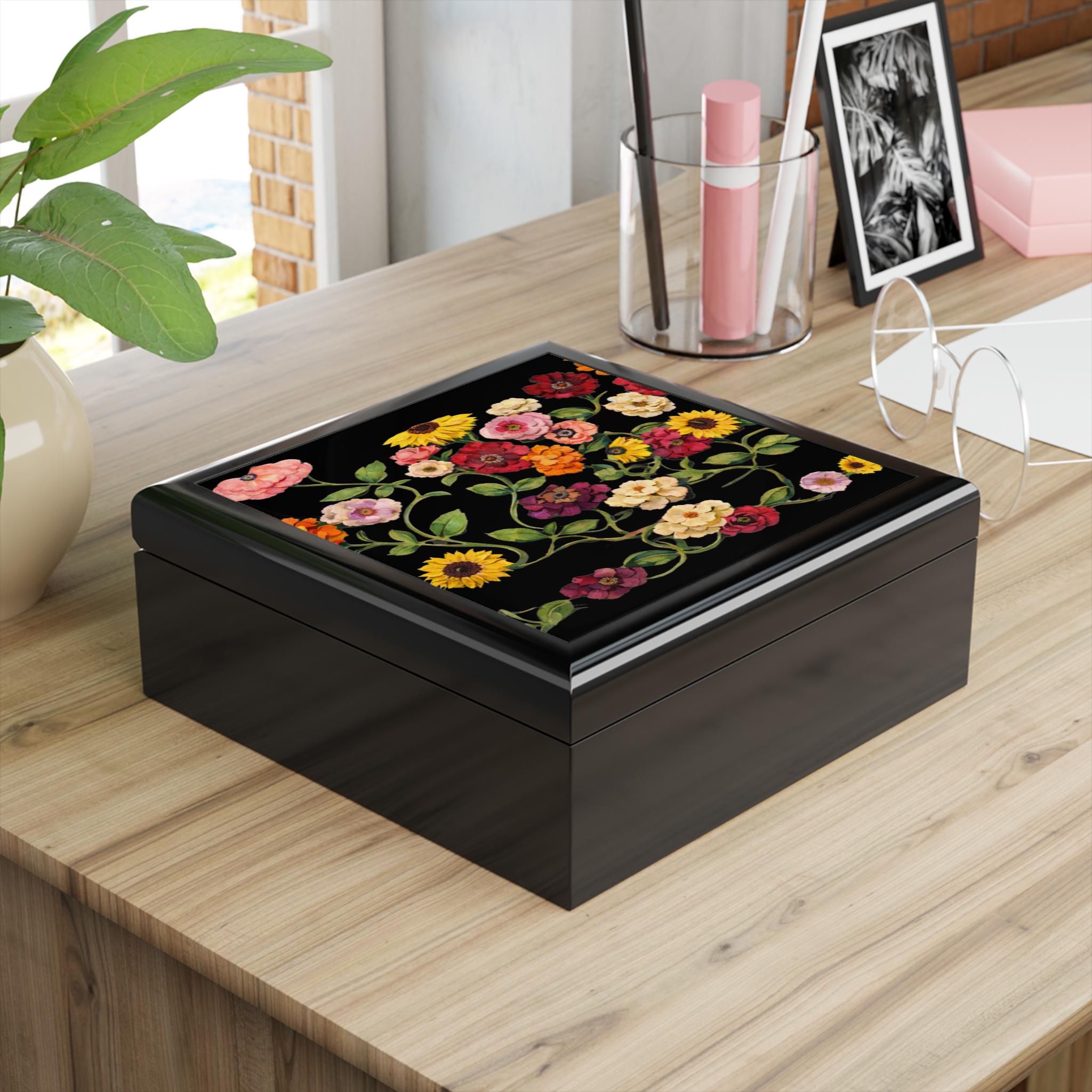 TS Lover Era Floral Ceramic Jewelry Box